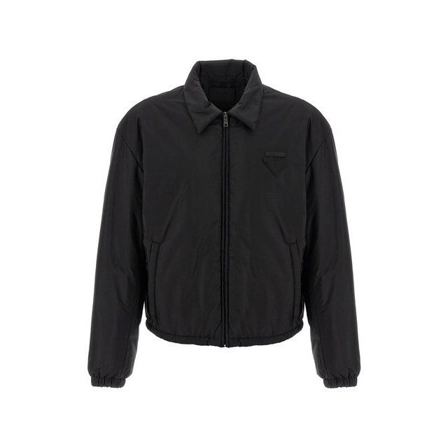 Prada PRADA Black Re-Nylon Jacket New & Authentic (Men's size:XL;) Size US XL / EU 56 / 4 - 1 Thumbnail
