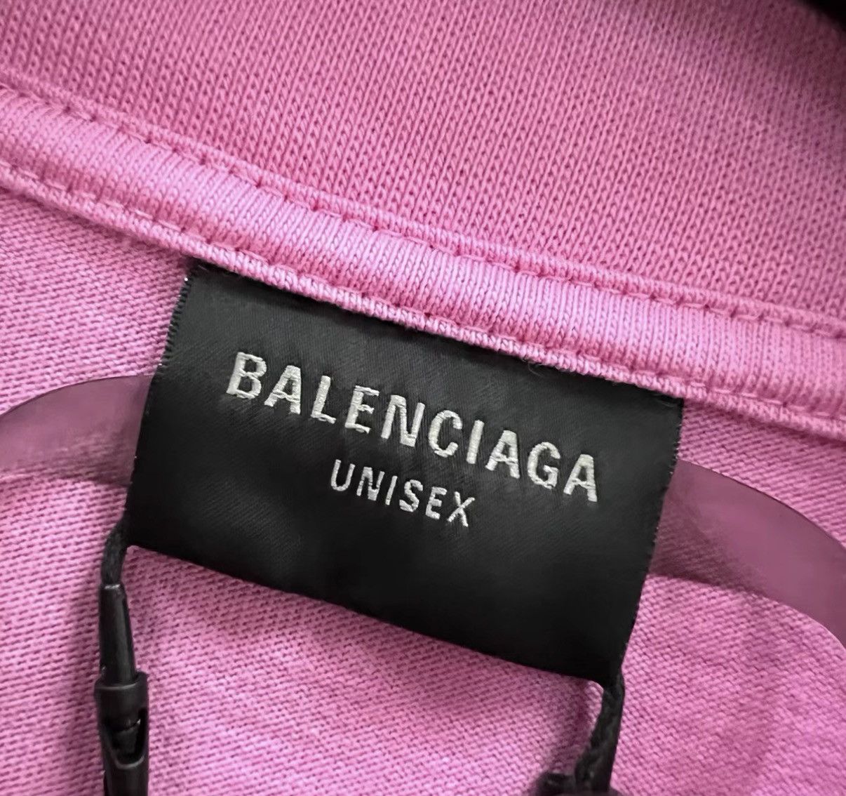 Balenciaga Balenciaga Pink Letter Logo Printed T-shirt J41 Size M / US 6-8 / IT 42-44 - 4 Thumbnail