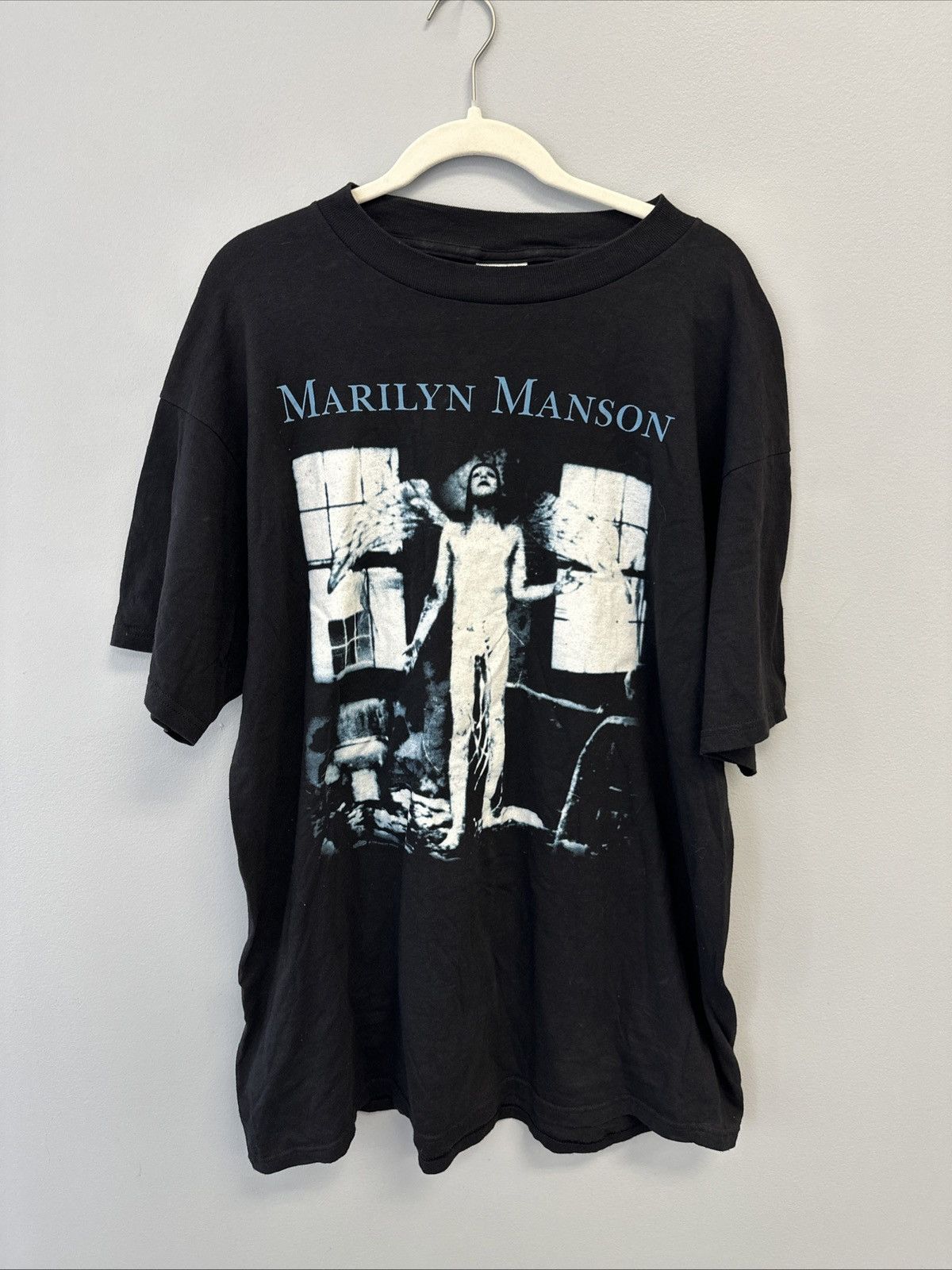 Tultex Vintage Marilyn Manson tee Size US XL / EU 56 / 4 - 1 Thumbnail