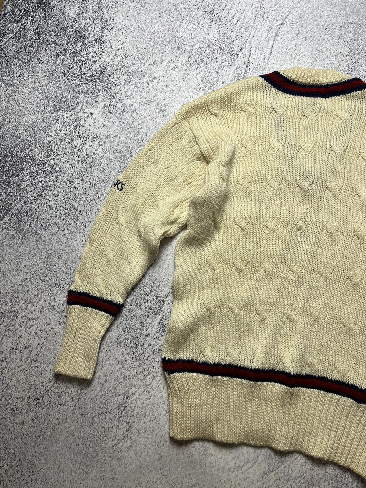 Asics Rare VINTAGE Asics Sweater England soocer football XL Size US XL / EU 56 / 4 - 17 Thumbnail