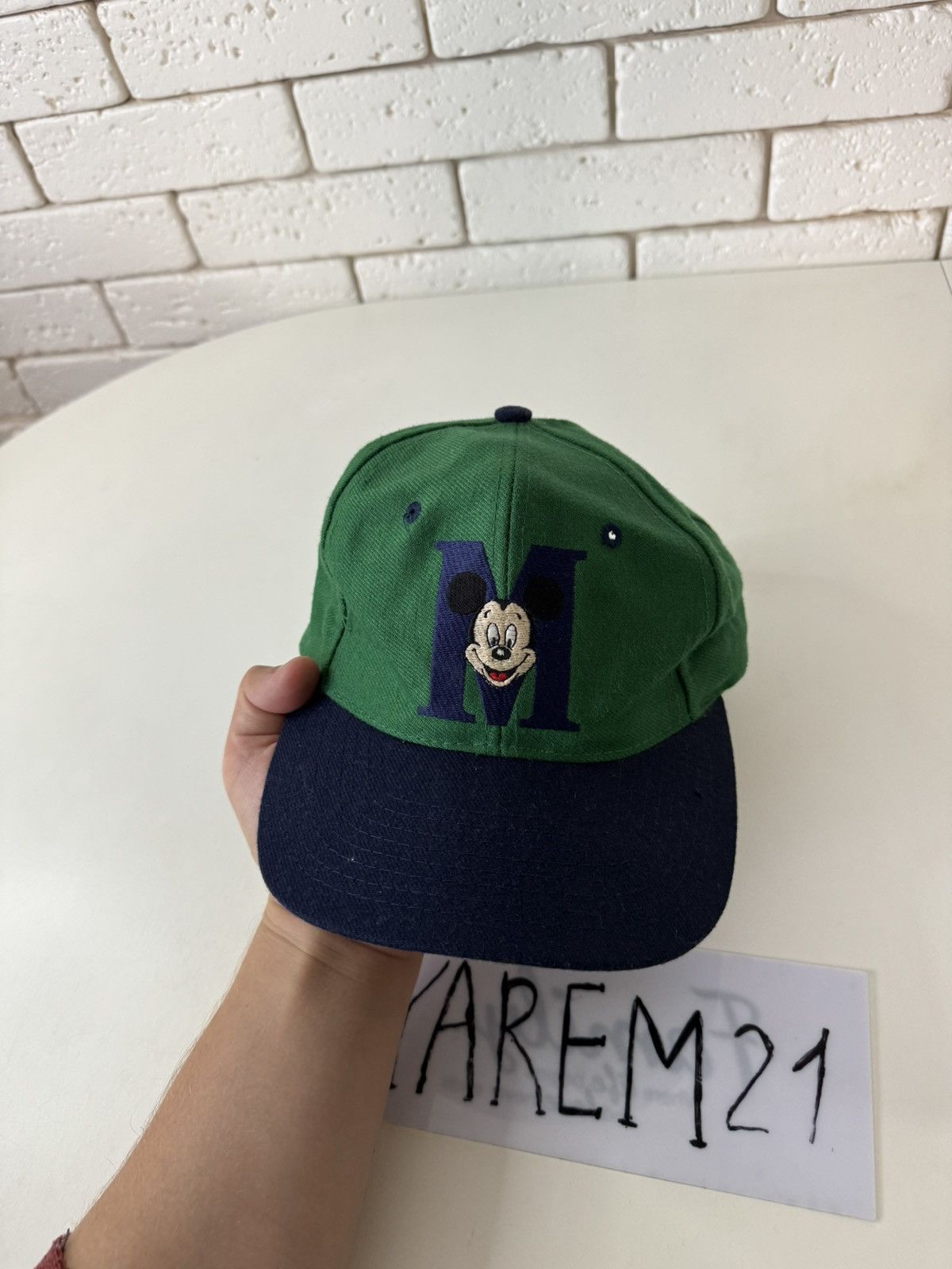 Disney Mickey Mouse vintage cap hat Size ONE SIZE - 2 Thumbnail