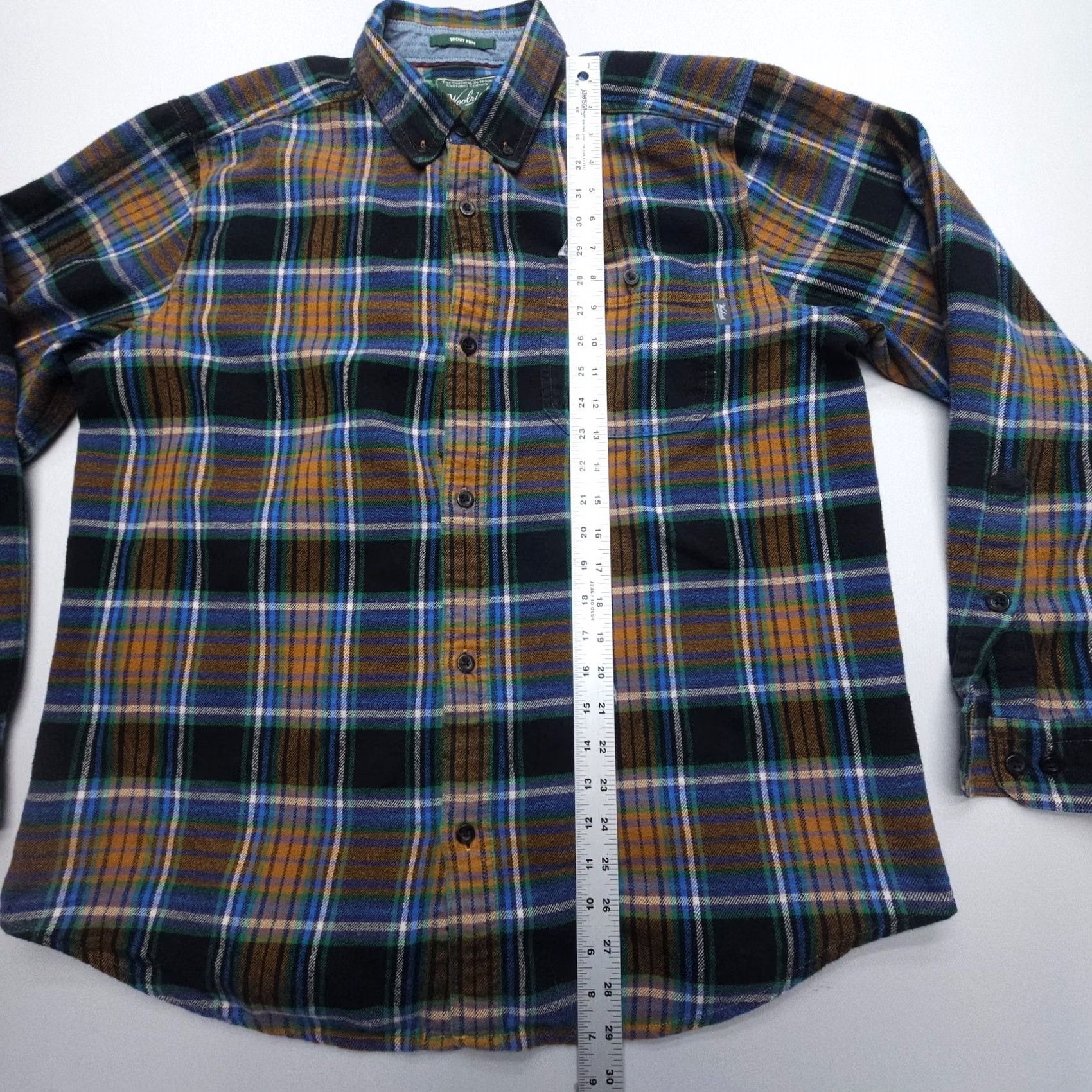 Vintage Woolrich Trout Run Shirt Mens L Plaid Flannel Button-Up Casual Outdoor Woolrich Trout Run Mens Large Flannel Shirt Plaid Button-Up Casual Outdoor Size US L / EU 52-54 / 3 - 7 Thumbnail