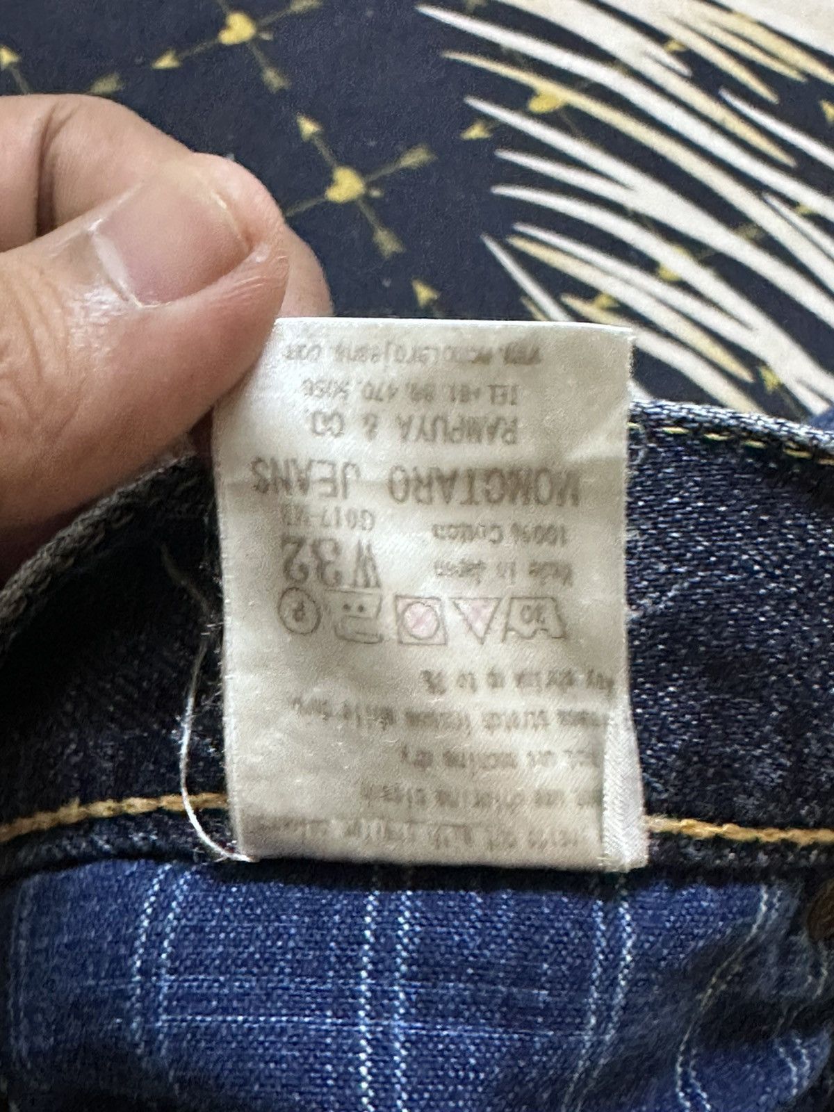 Momotaro Jeans Vintage Momotaro Selvedge Mudwash Distressed Denim Size US 32 / EU 48 - 12 Thumbnail