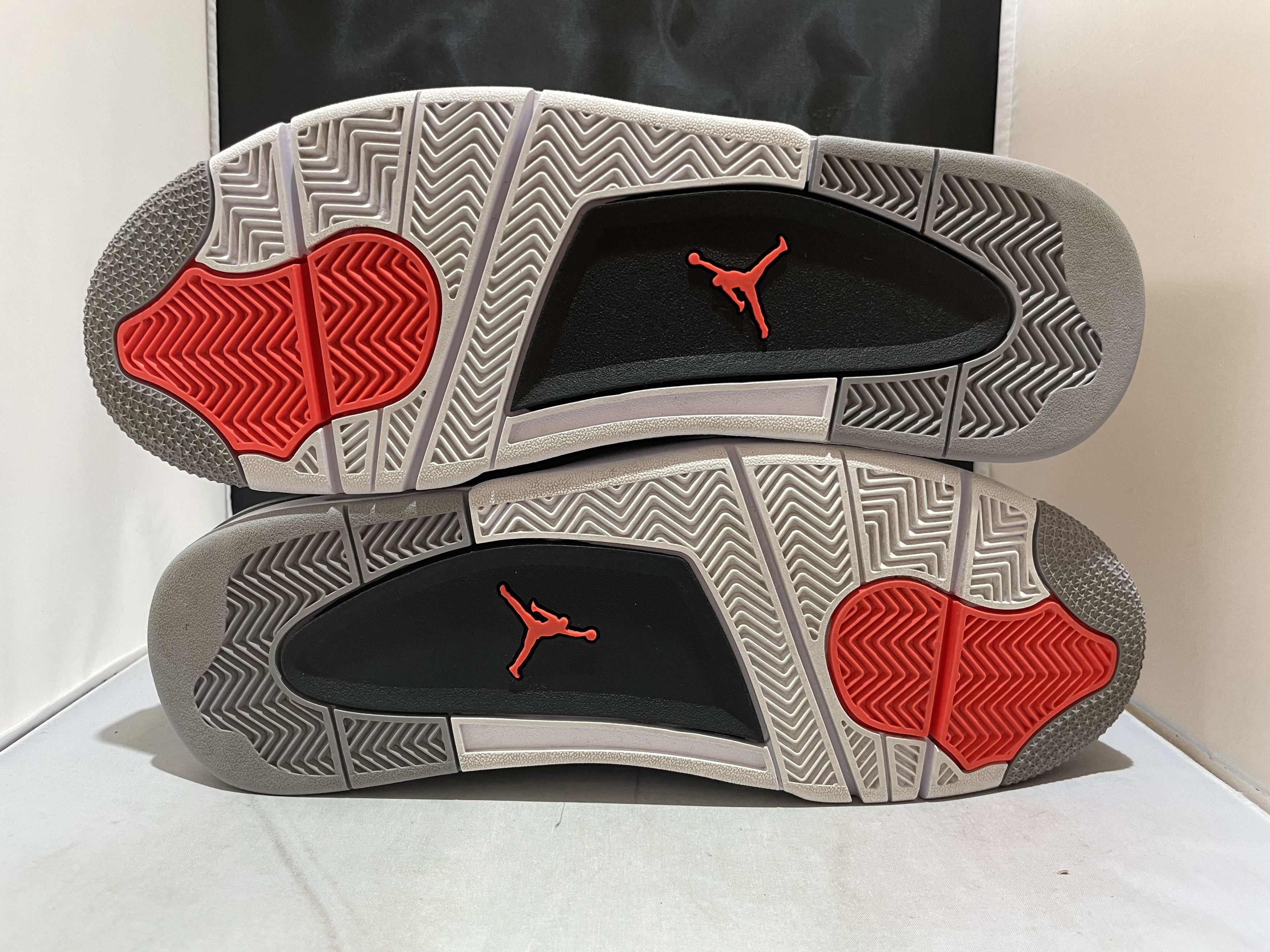 Jordan Brand Air Jordan 4 Retro 'Dark Grey/Infrared 23-Black' DH6927 061 Size US 12.5 / EU 45-46 - 9 Thumbnail