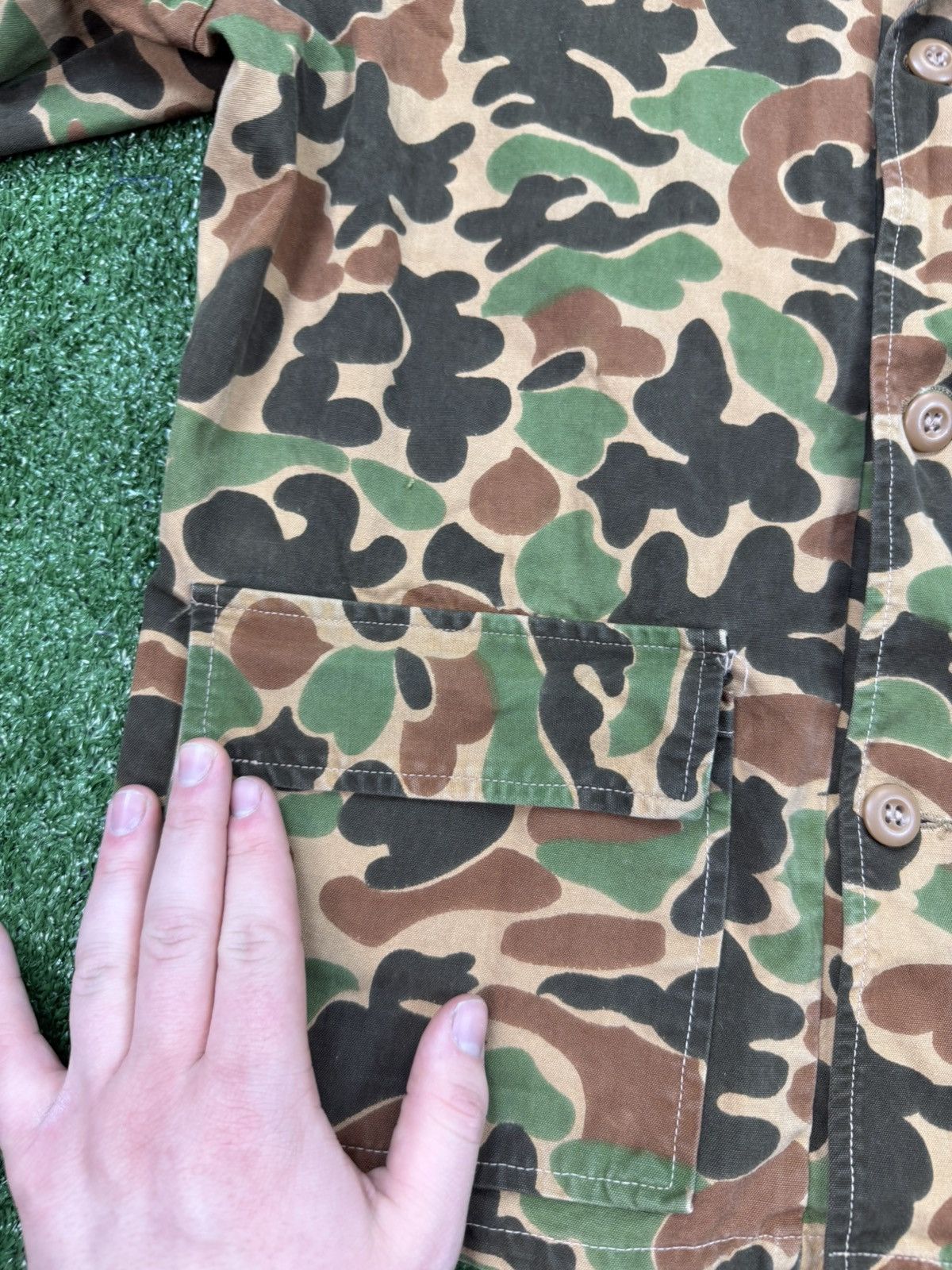 Vintage Vintage 1970s K-mart Camo cargo button up bubble camo size s Size US S / EU 44-46 / 1 - 6 Thumbnail