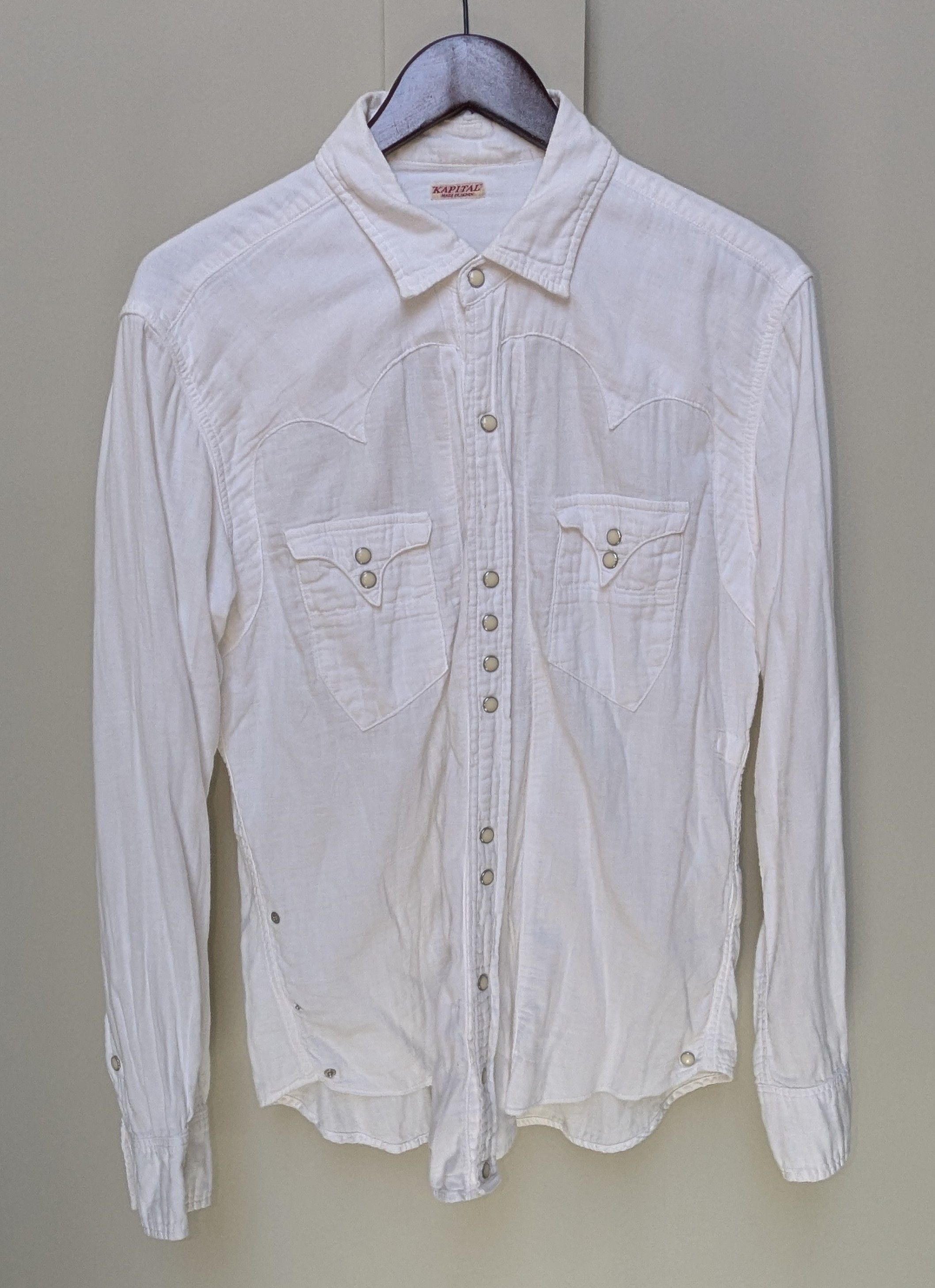 Kapital Kapital Cowboy Linen Shirt Size US L / EU 52-54 / 3 - 1 Thumbnail