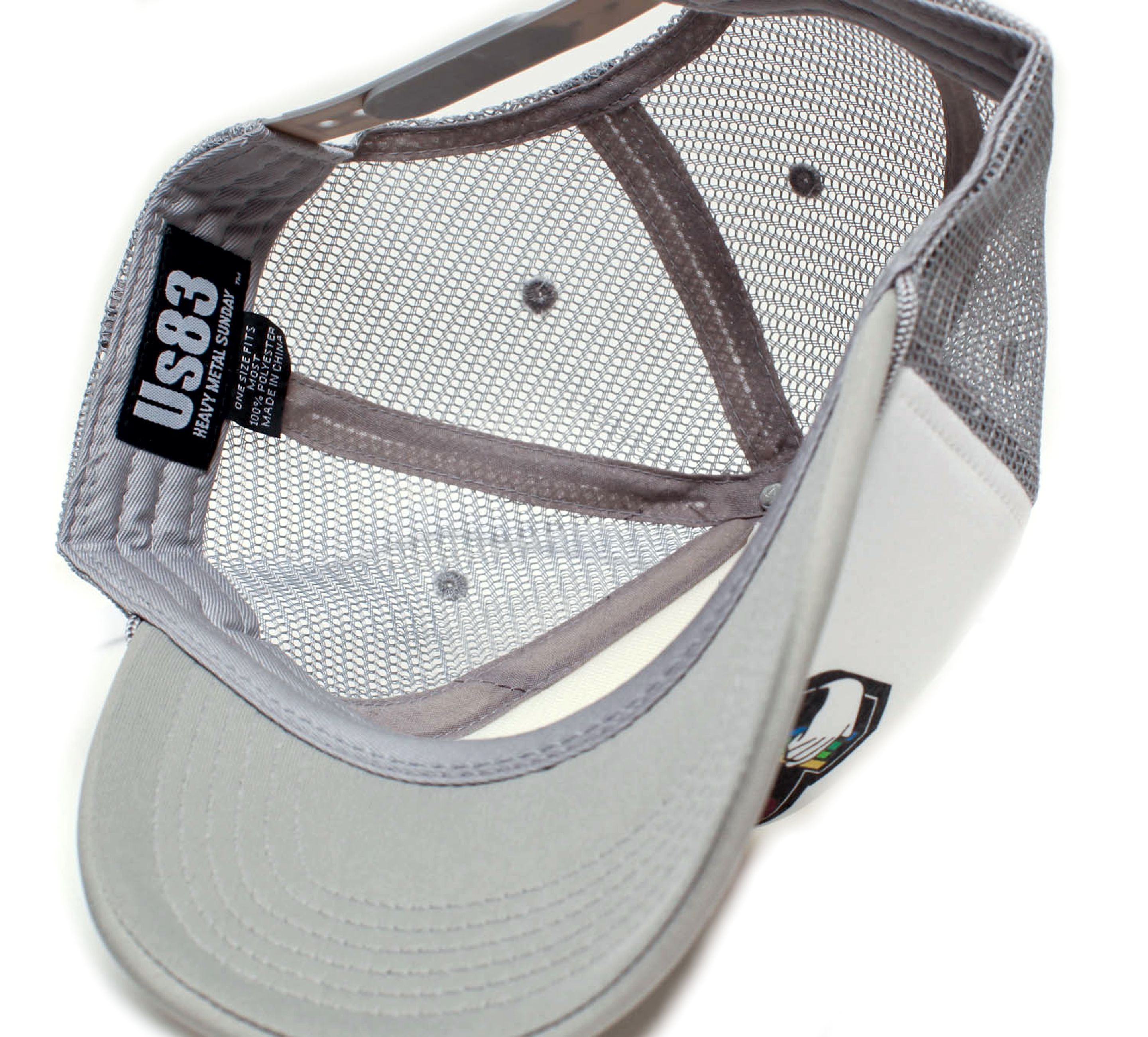 Other US 83 Festival Heavy Metal Sunday Hat Trucker Gray/White Size ONE SIZE - 3 Thumbnail