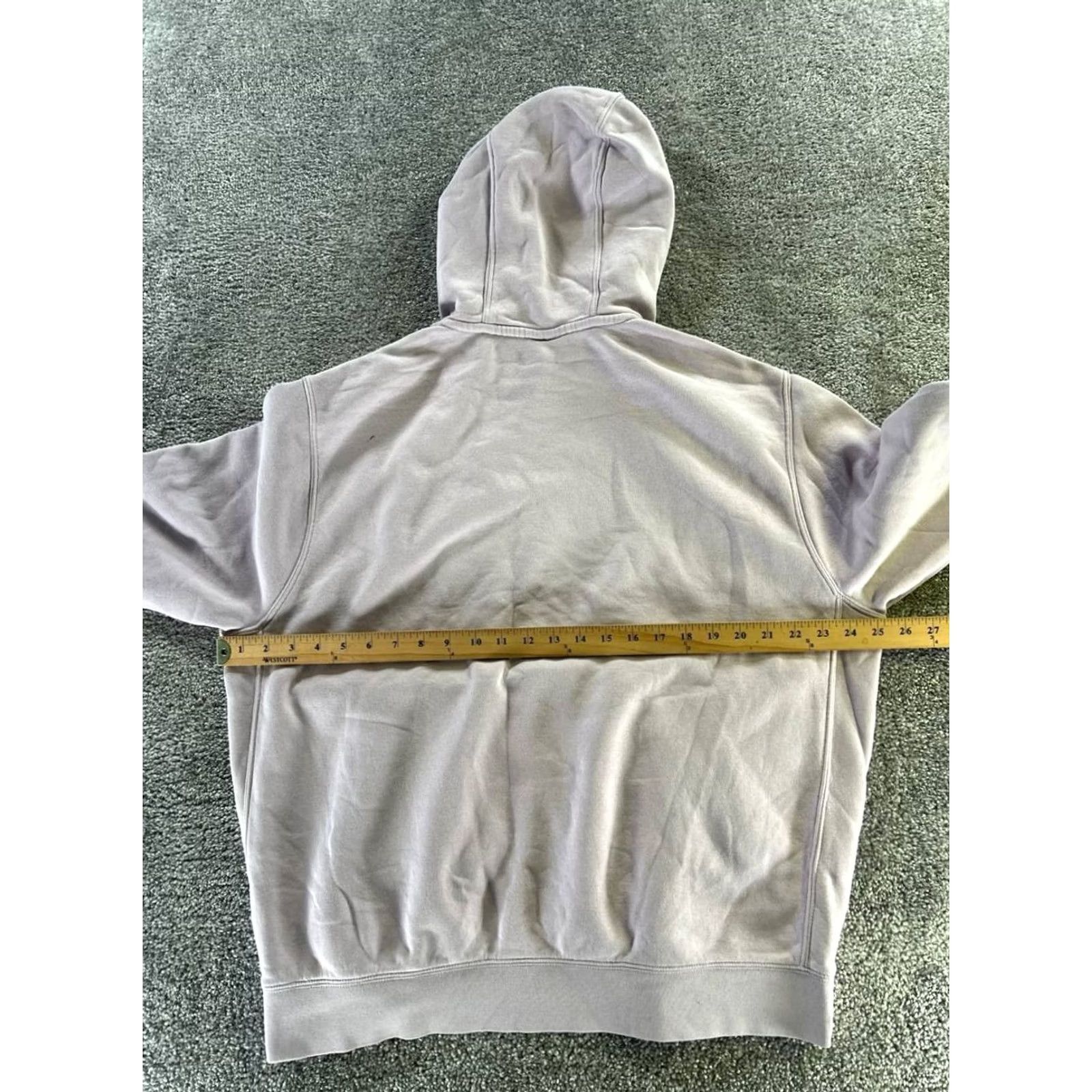 Nike Nike Hoodie Womens Purple Cotton Pullover Fleece Hooded Sweatshirt Pullover Activewear Winter Fall Spring M Small Regular Mens Womens Girls Boys Size M / US 6-8 / IT 42-44 - 6 Thumbnail