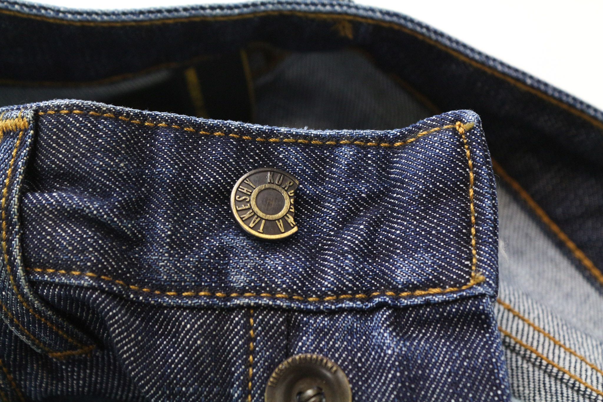 Takeshy Kurosawa W30 Dark Blue Slim Washed Cotton Jeans 75199 Size US 30 / EU 46 - 7 Thumbnail