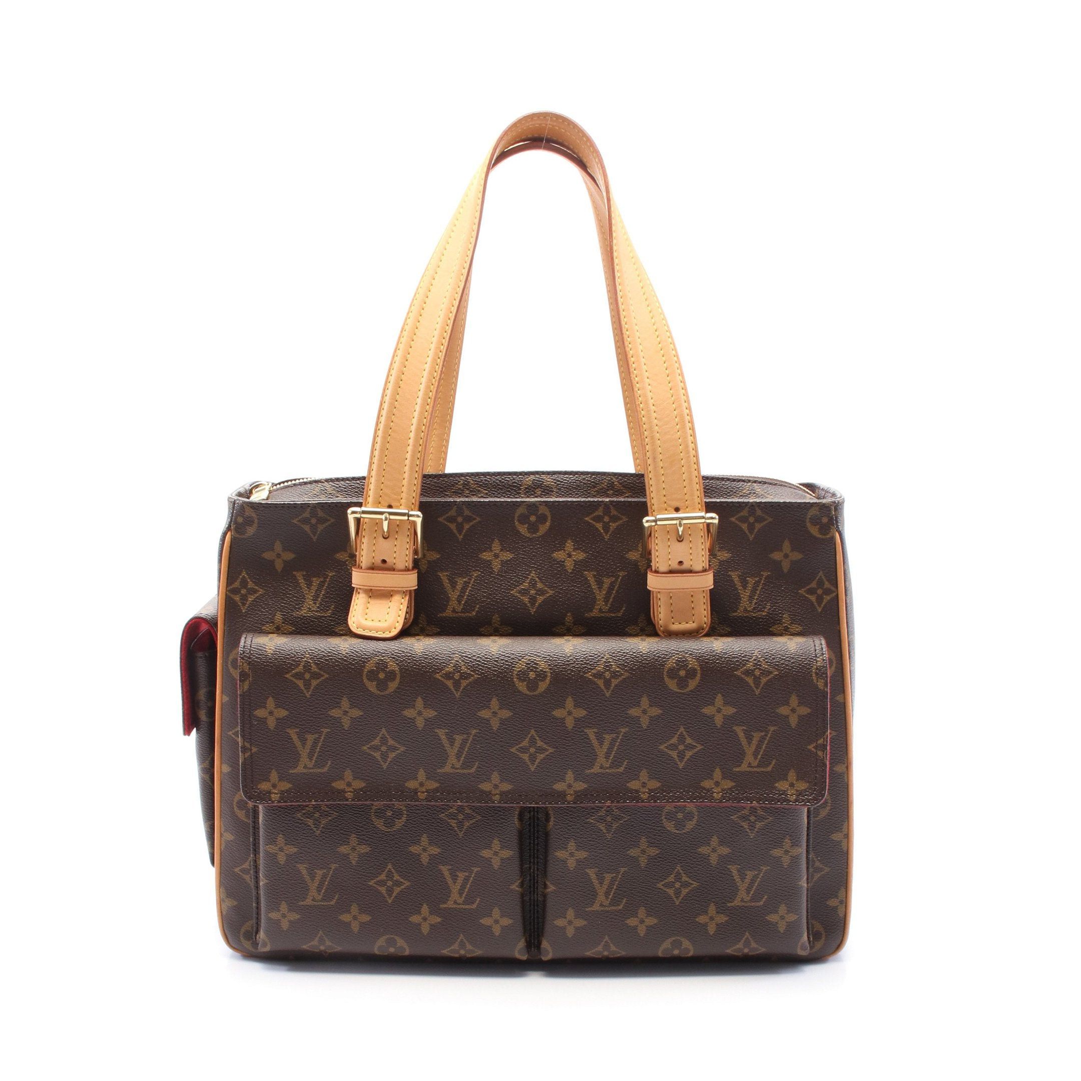 Louis Vuitton Louis Vuitton Multi-Priest Monogram Handbag Leather Brown Size ONE SIZE - 1 Thumbnail