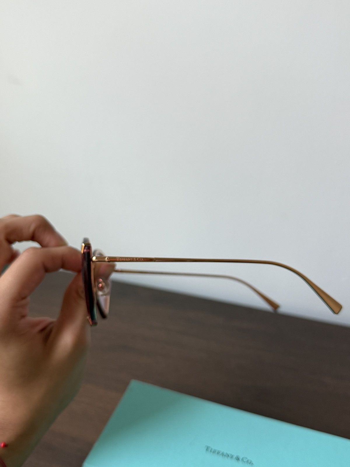 Tiffany & Co. Tiffany & Co Pink Tinted Glasses Size ONE SIZE - 2 Thumbnail