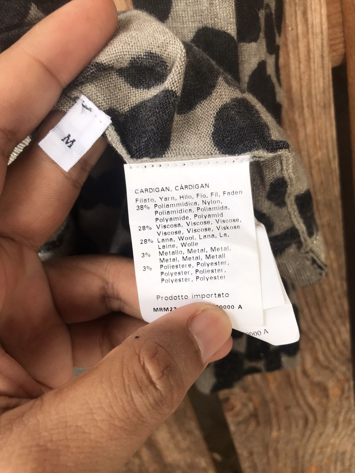 Marina Rinaldi Marina Sport Marina Rinaldi Polka Dot Cheetah Print Cardigan Size M / US 6-8 / IT 42-44 - 6 Thumbnail