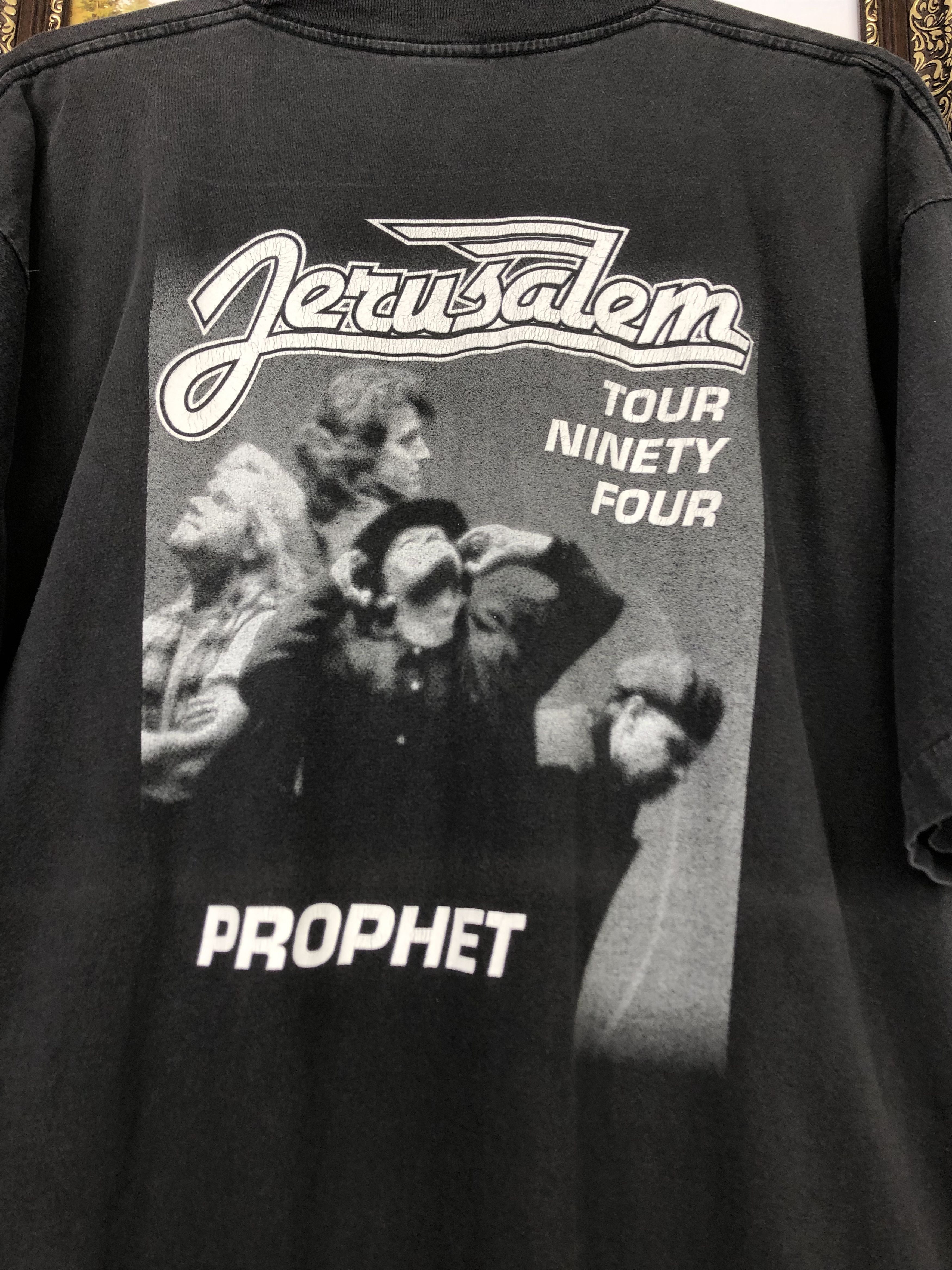Band Tees Vintage Jerusalem Prophet Band Shirt Black Over Print Tee Size US XL / EU 56 / 4 - 10 Thumbnail