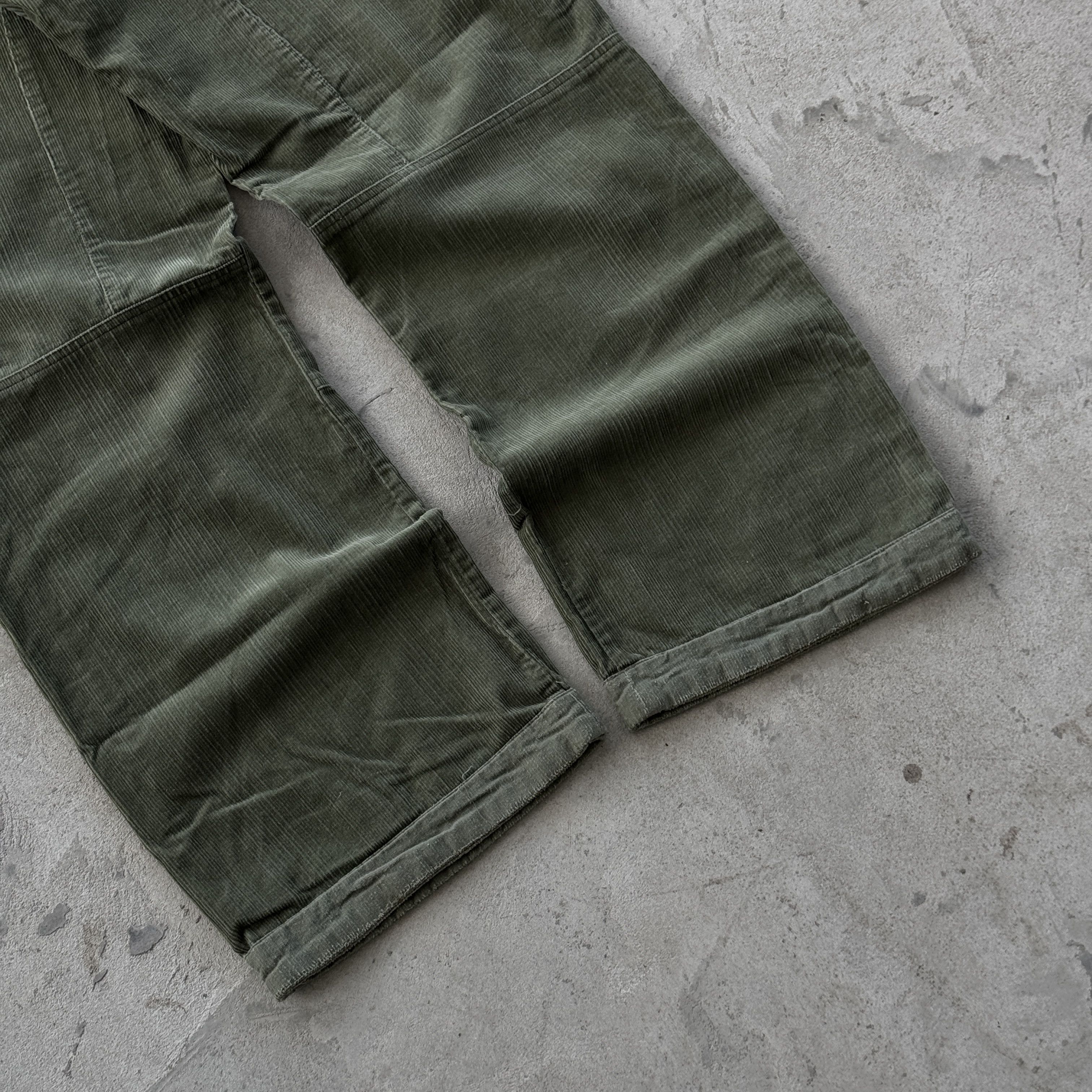 Quiksilver Quiksilver Corduroy Skate Cargo Pants Green Cord 36 Size US 36 / EU 52 - 5 Thumbnail