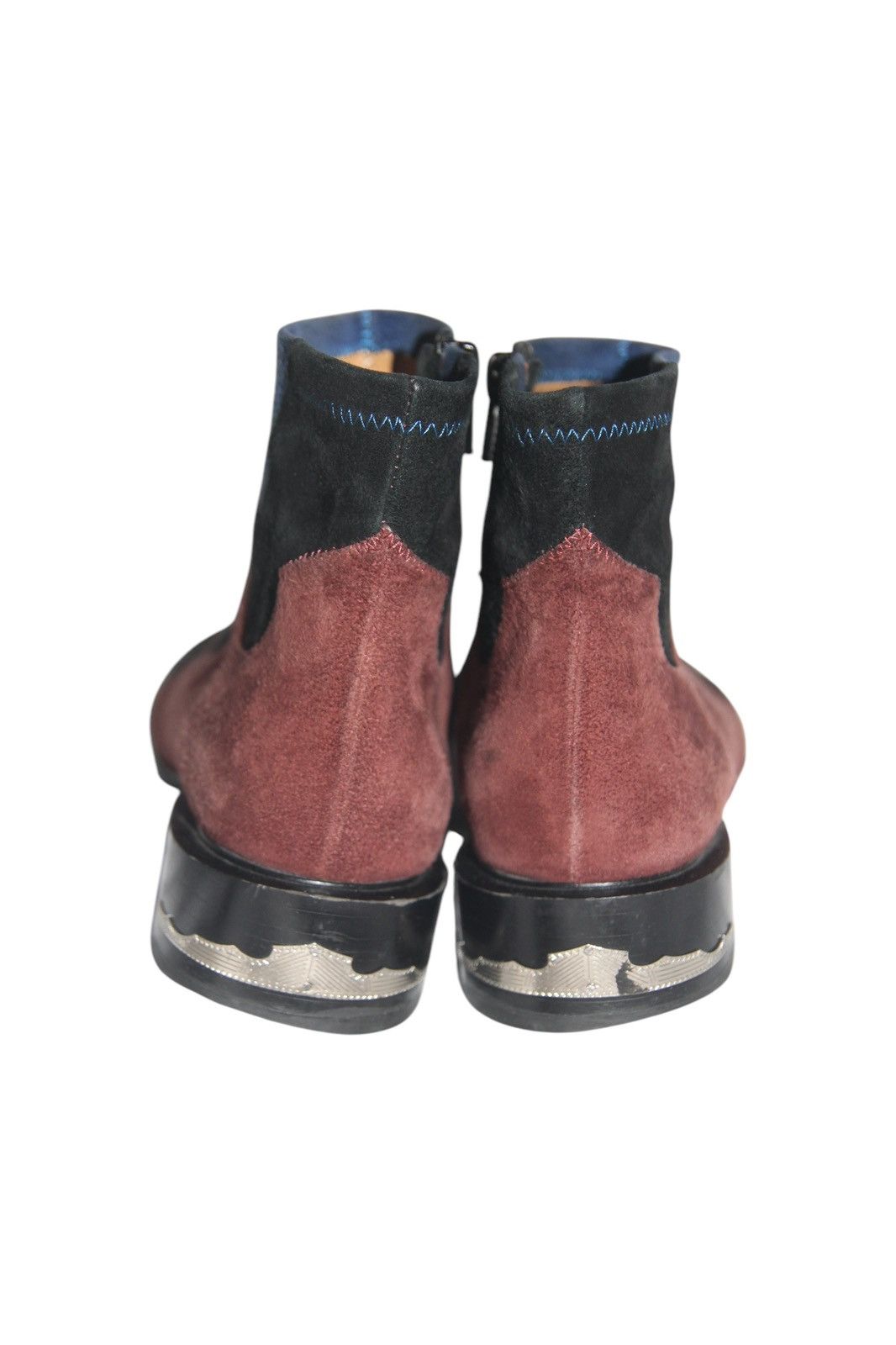 Toga × Toga Pulla TOGA PULLA Suede Western Panel Boots (Size 38) Size US 8 / IT 38 - 8 Thumbnail