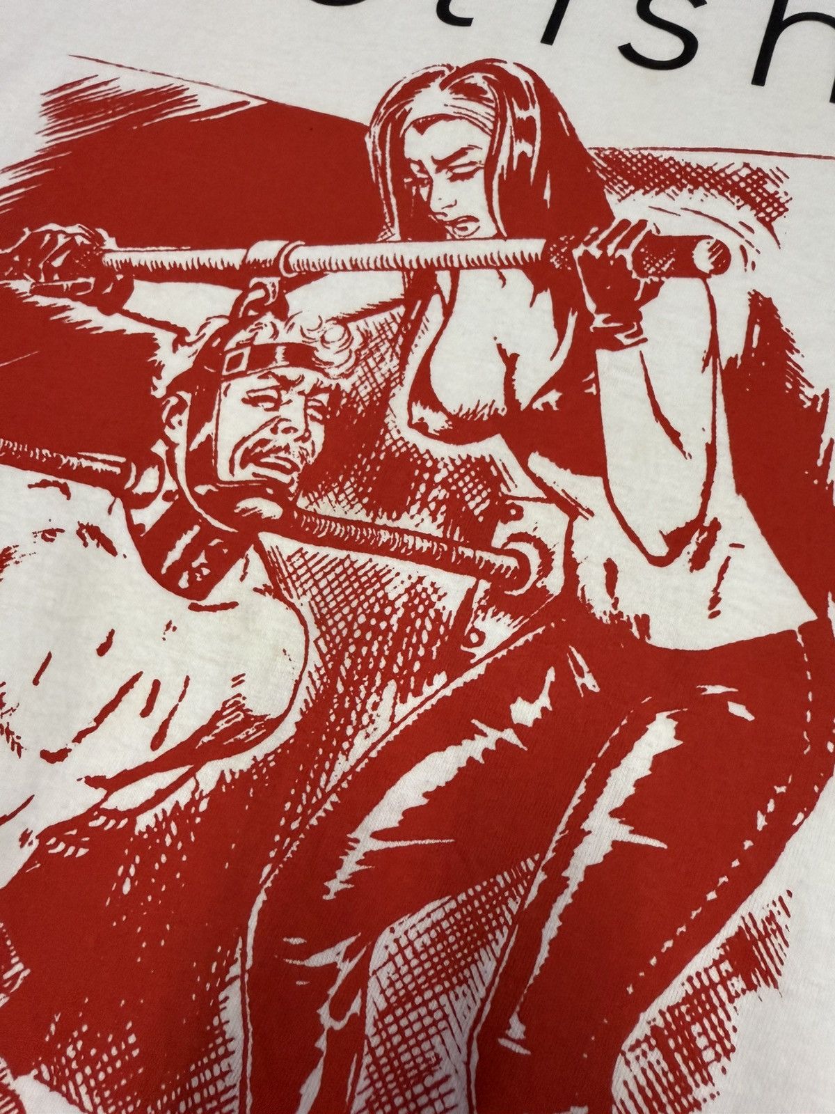 Fuck Art, Make Tees × Seditionaries × Vintage Vintage 90s Fetish BDSM Bondage Underground Art Tshirt Size US XL / EU 56 / 4 - 6 Thumbnail