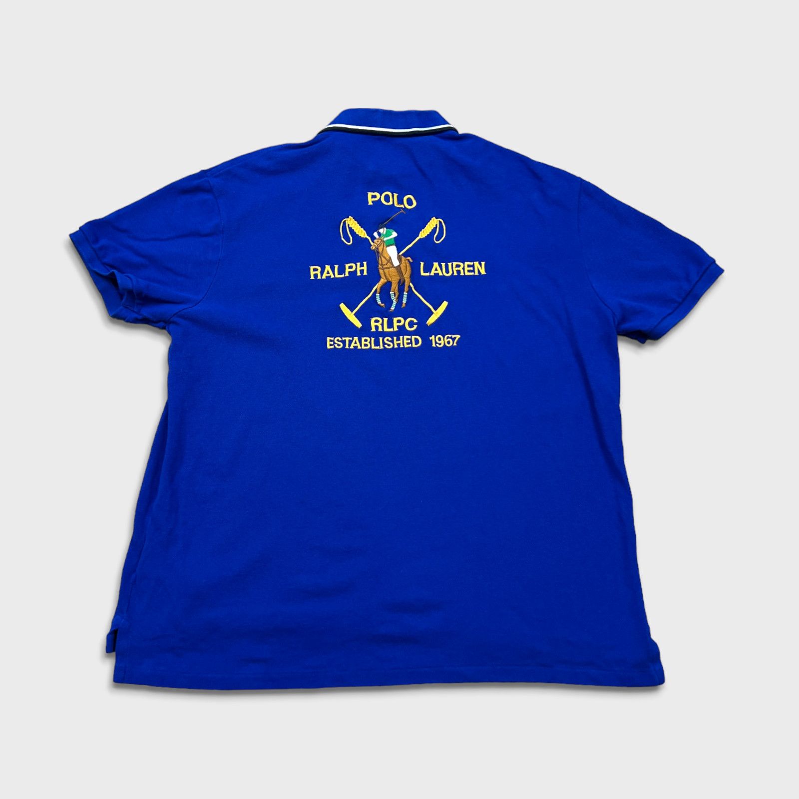 Polo Ralph Lauren × Ralph Lauren × Vintage Polo Ralph Lauren Shirt XL 1967 Horse Riding Equestrian Pony Size US XL / EU 56 / 4 - 5 Thumbnail