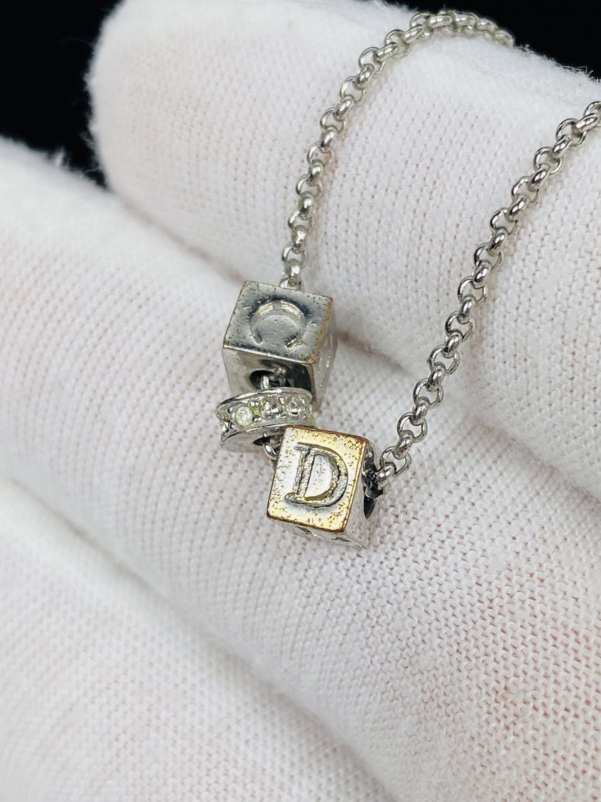 Dior Dior CD Dice Necklace Size ONE SIZE - 2 Thumbnail