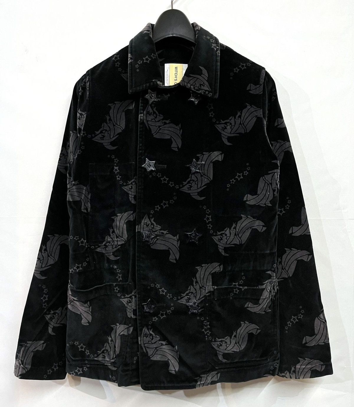 Undercover UNDERCOVER 2002AW Velvet Star Button Down Jacket Size US S / EU 44-46 / 1 - 1 Thumbnail