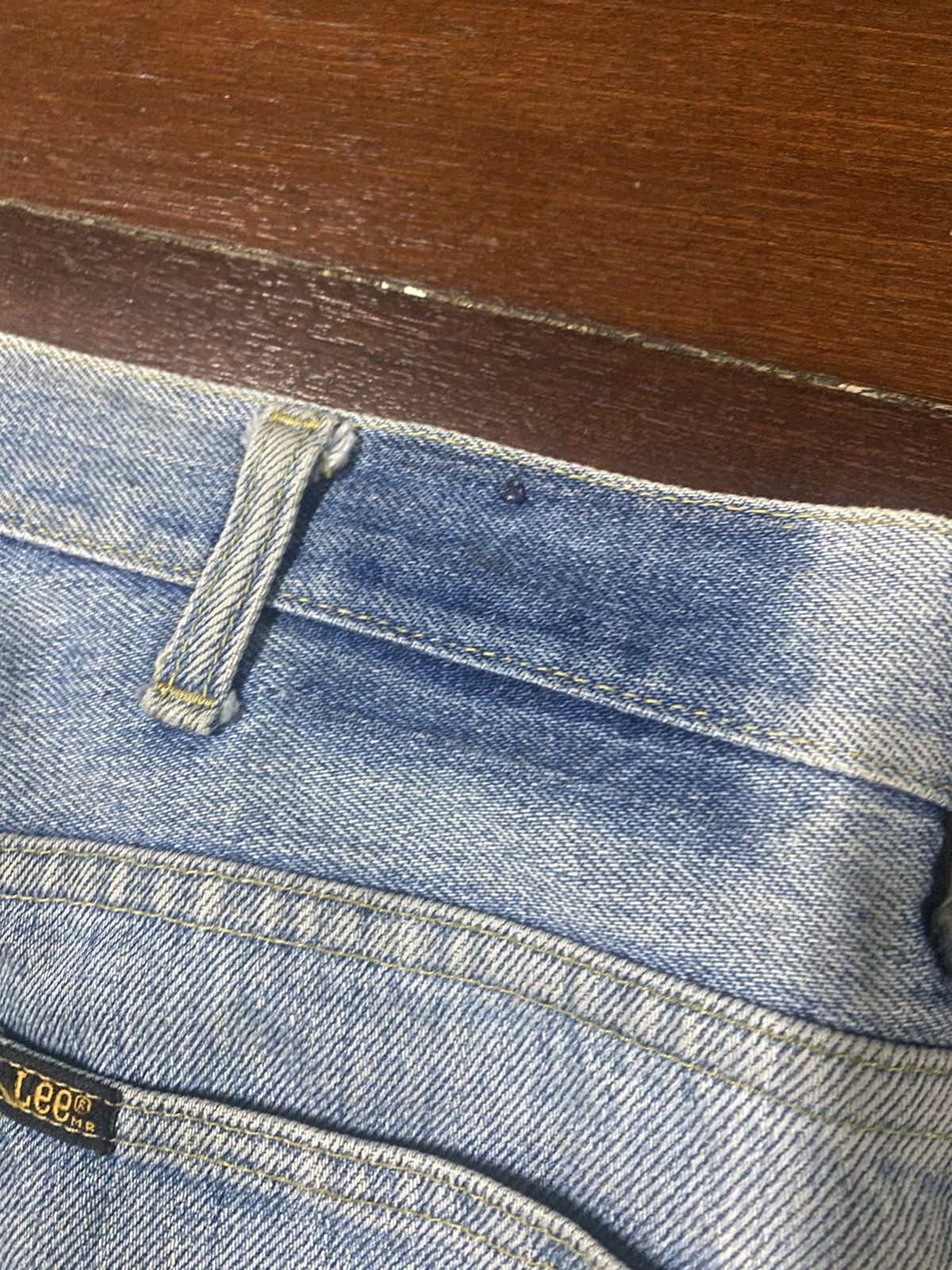 Lee Vintage 70s 80s Lee Riders Distressed mud wash rusty Size US 32 / EU 48 - 19 Thumbnail