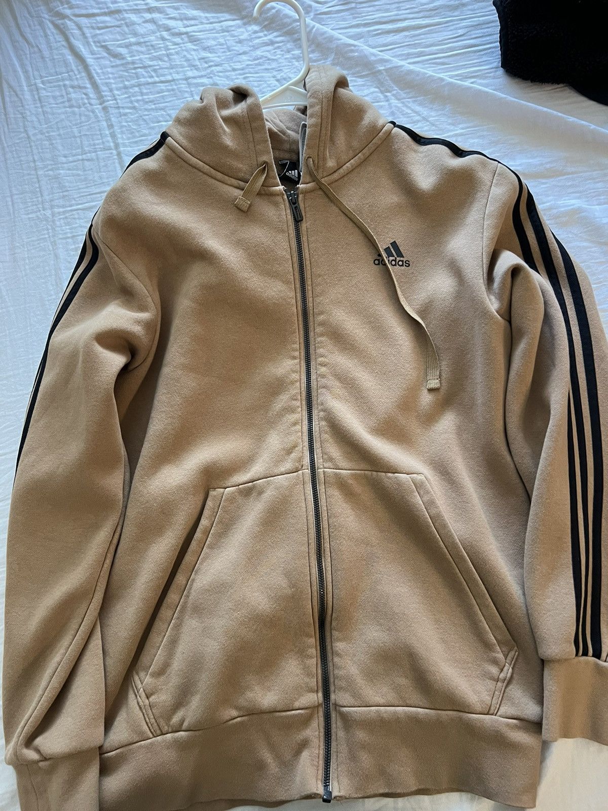 Adidas Brown Adidas Zip Up | Grailed