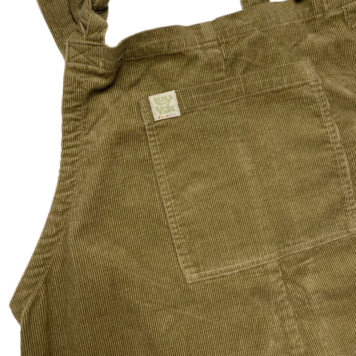 Vintage Lucy & Yak - Corduroy Dungarees Ligth Brown Overalls Size L / US 10 / IT 46 - 2 Thumbnail