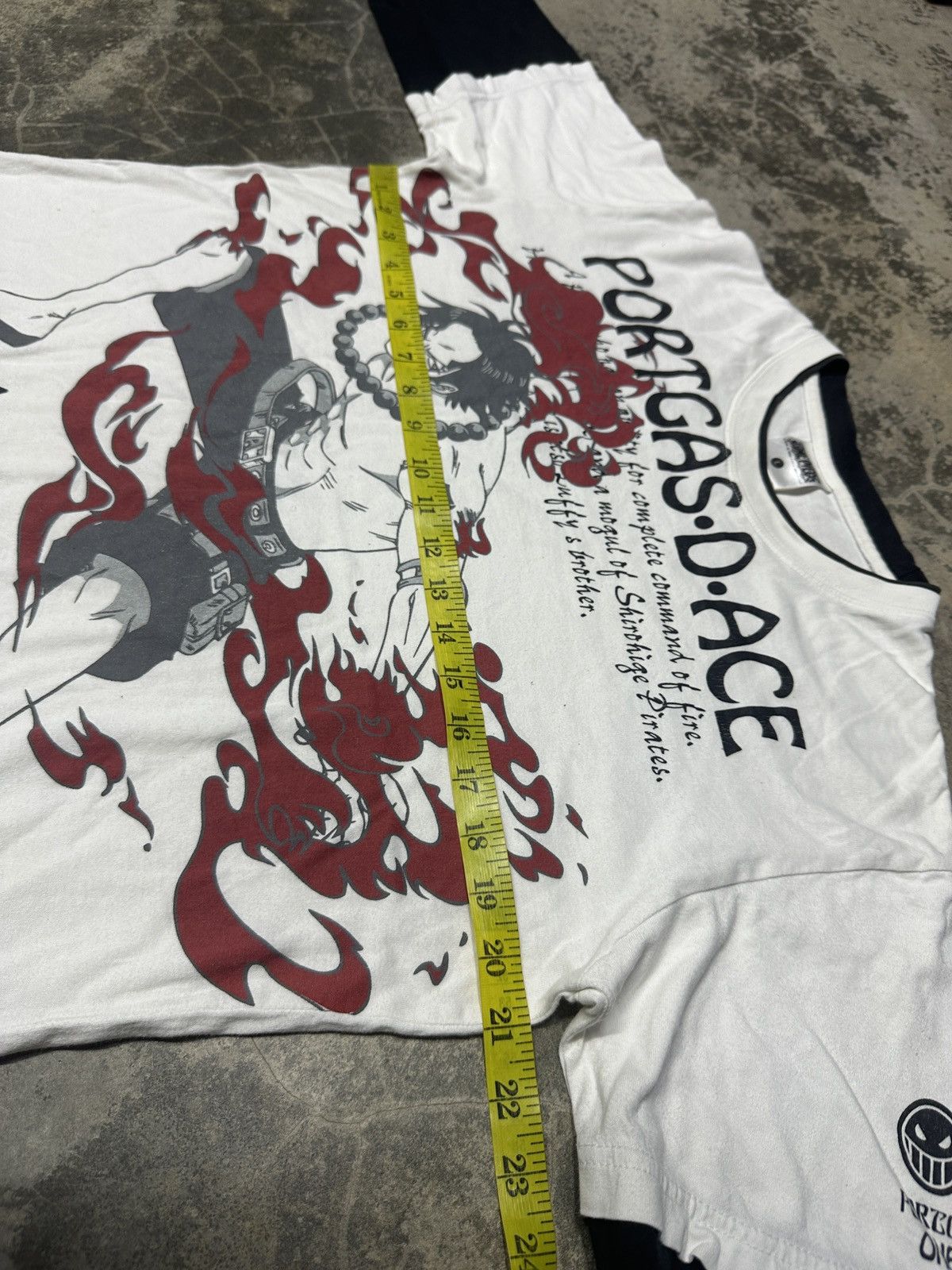 Anime × One Piece × Vintage Vintage Y2k One Piece Portgas D.Ace Tshirt Size US L / EU 52-54 / 3 - 13 Thumbnail