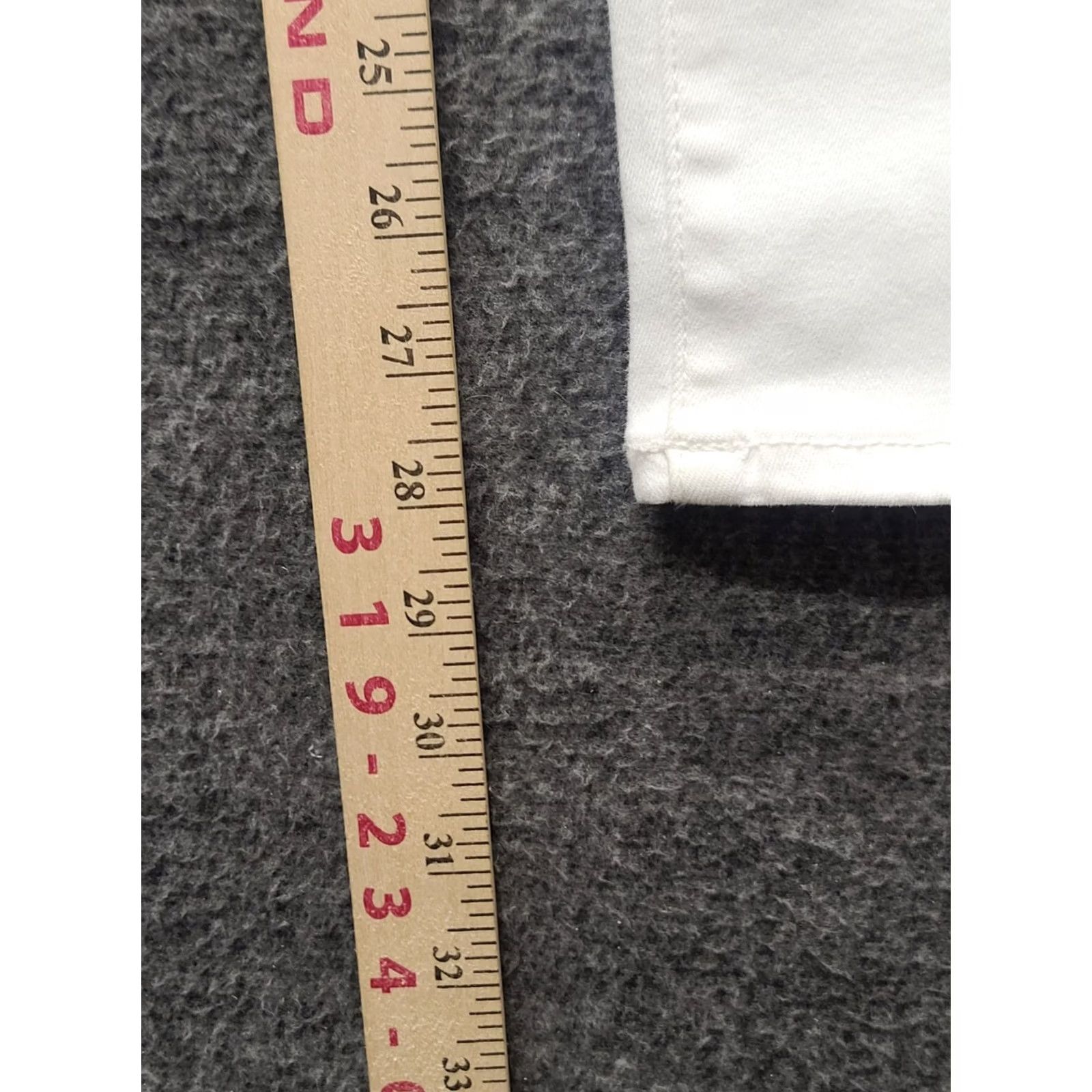 American Eagle Outfitters VINTAGE American Eagle Jeans 5-Pocket Denim Regular Rise Ankle 27in Waist White Womens 6 Regular Size 28" / US 6 / IT 42 - 5 Thumbnail