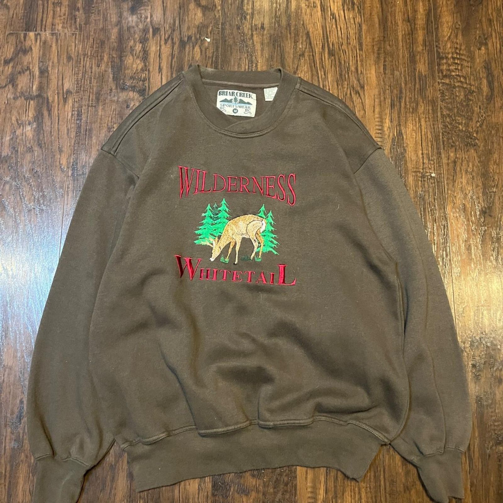 Coldwater Creek Vintage Wilderness Hunting Deer Crewneck Size US M / EU 48-50 / 2 - 1 Thumbnail
