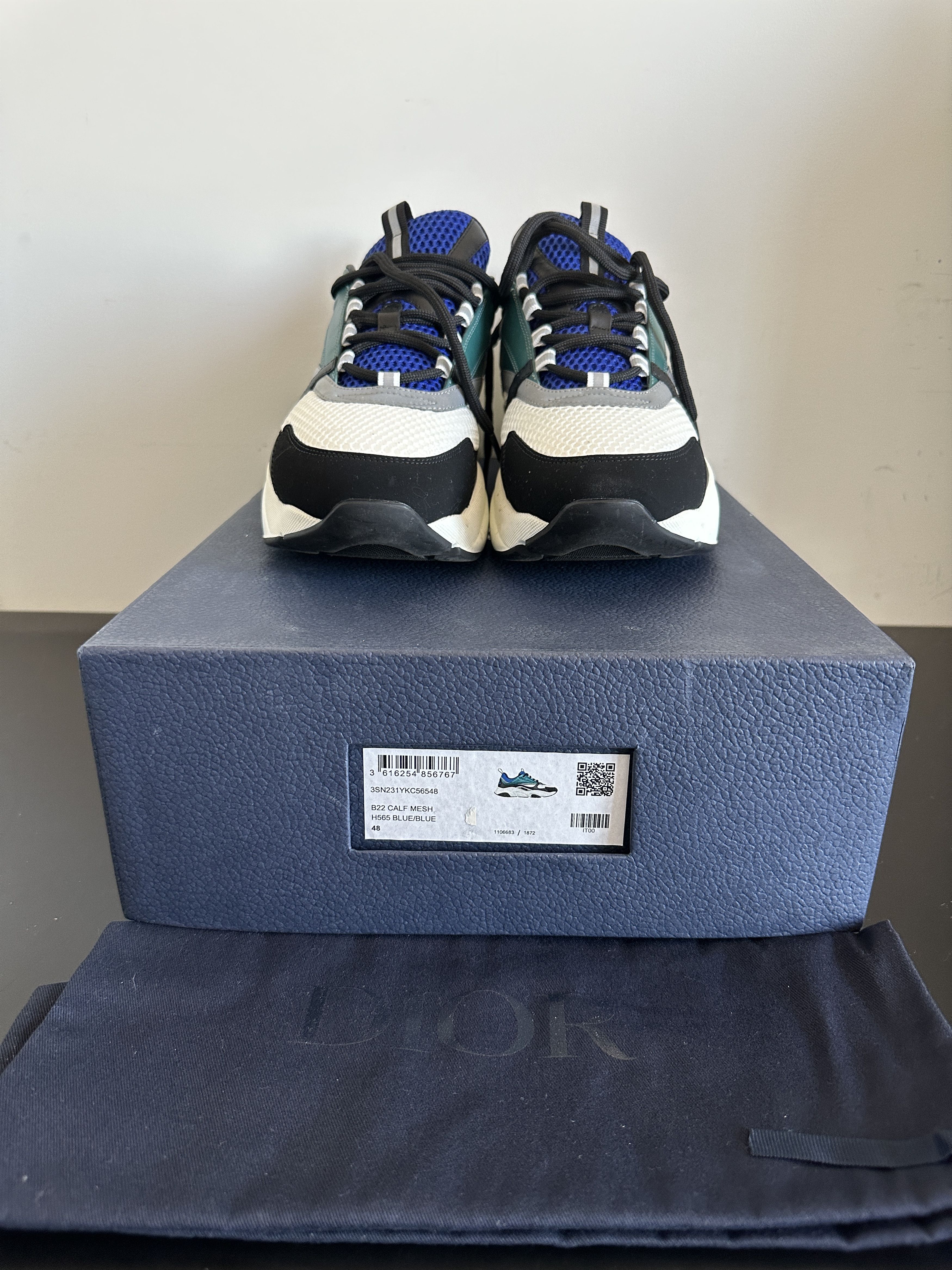 Christian Dior B22 Blue / Blue Technical Mesh