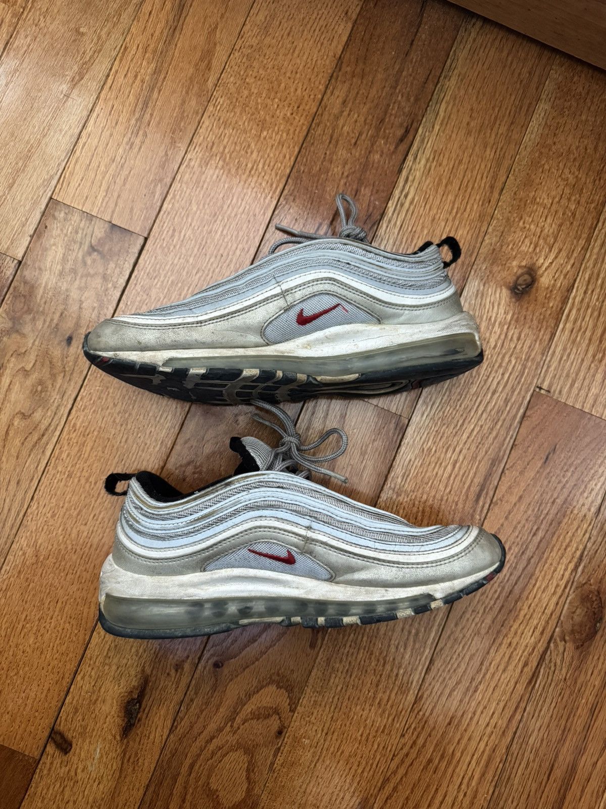Nike Nike Air Max 97 OG Silver Bullet Size US 7 / EU 40 - 7 Thumbnail