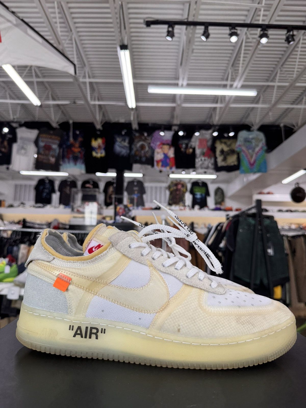 Nike × Off-White Off White Nike Air Force 1 Low Sz. 13 (2017) Size US 13 / EU 46 - 6 Thumbnail