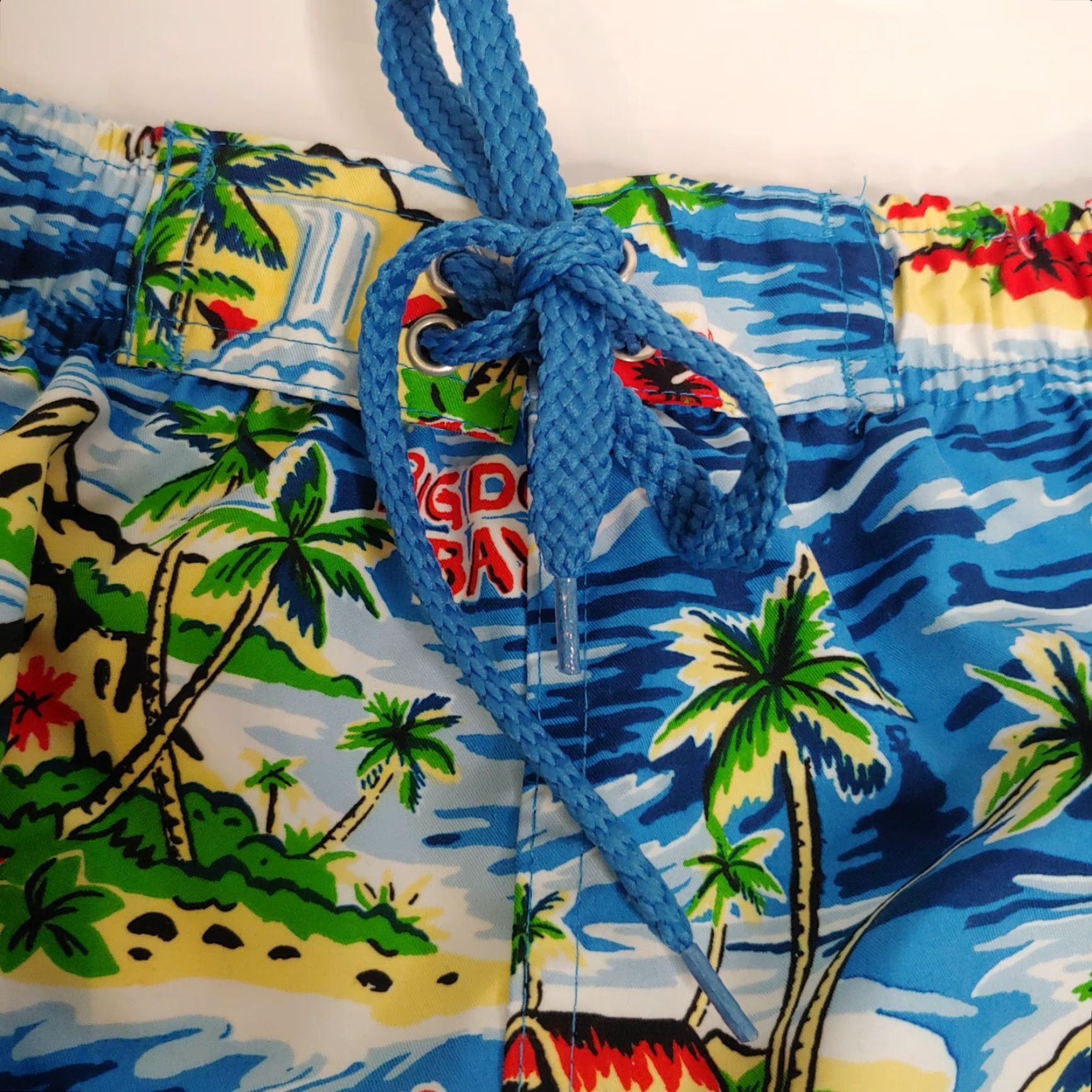 Big Dogs Big Dogs Trunks Mens XL Shorts Print Tropical Island Big Kahuna Beach Size US 36 / EU 52 - 5 Thumbnail