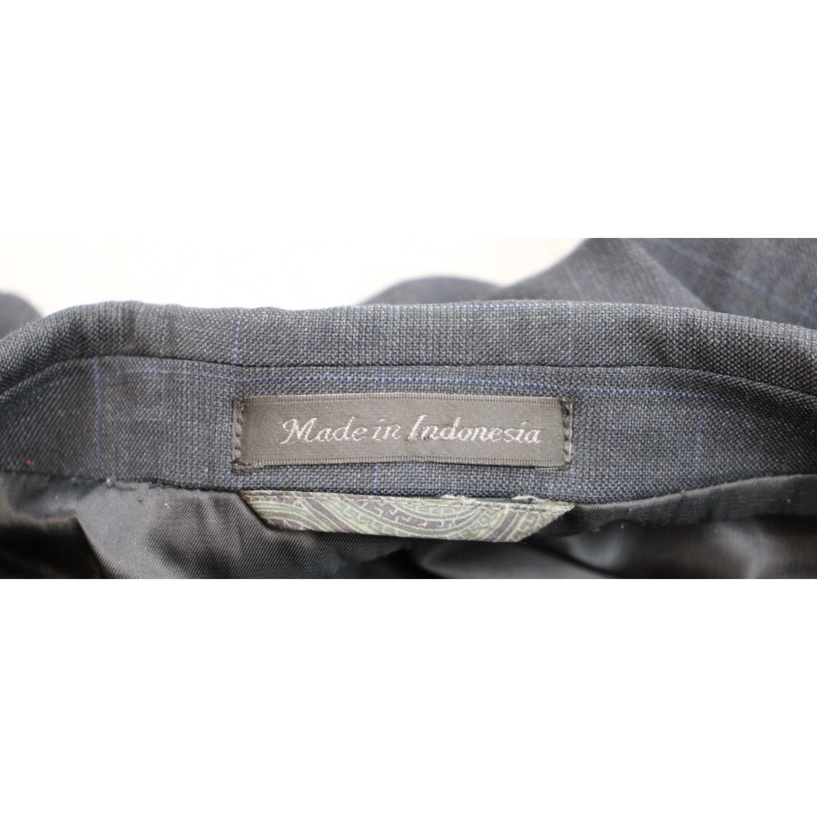 Lauren Ralph Lauren Lauren Ralph Lauren Blazer Men 50R Navy Blue Windowpane Wool Size 50R - 7 Thumbnail