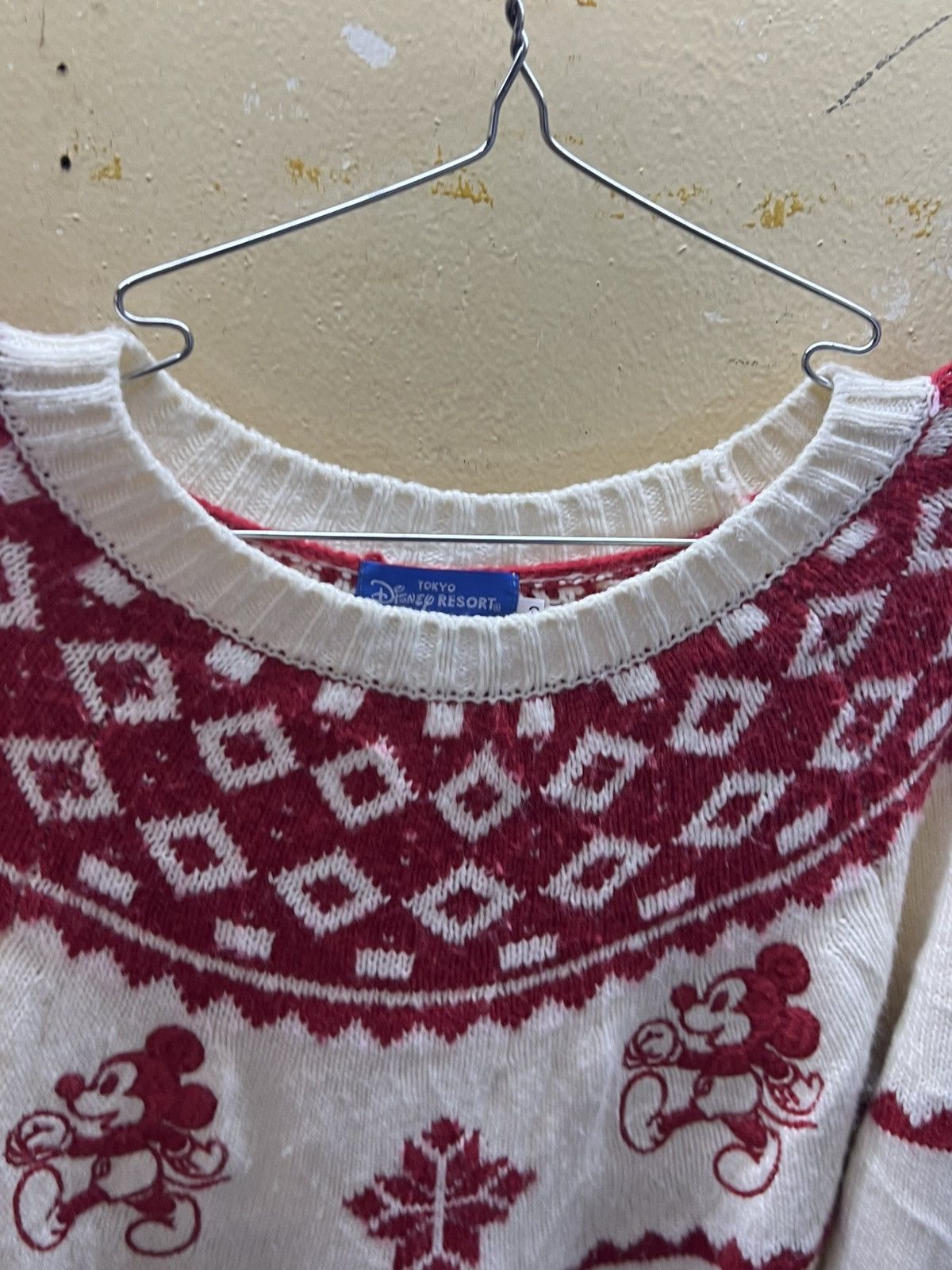 Mickey Mouse Disney resort mickey mouse knitwear Sweater Size US S / EU 44-46 / 1 - 2 Thumbnail