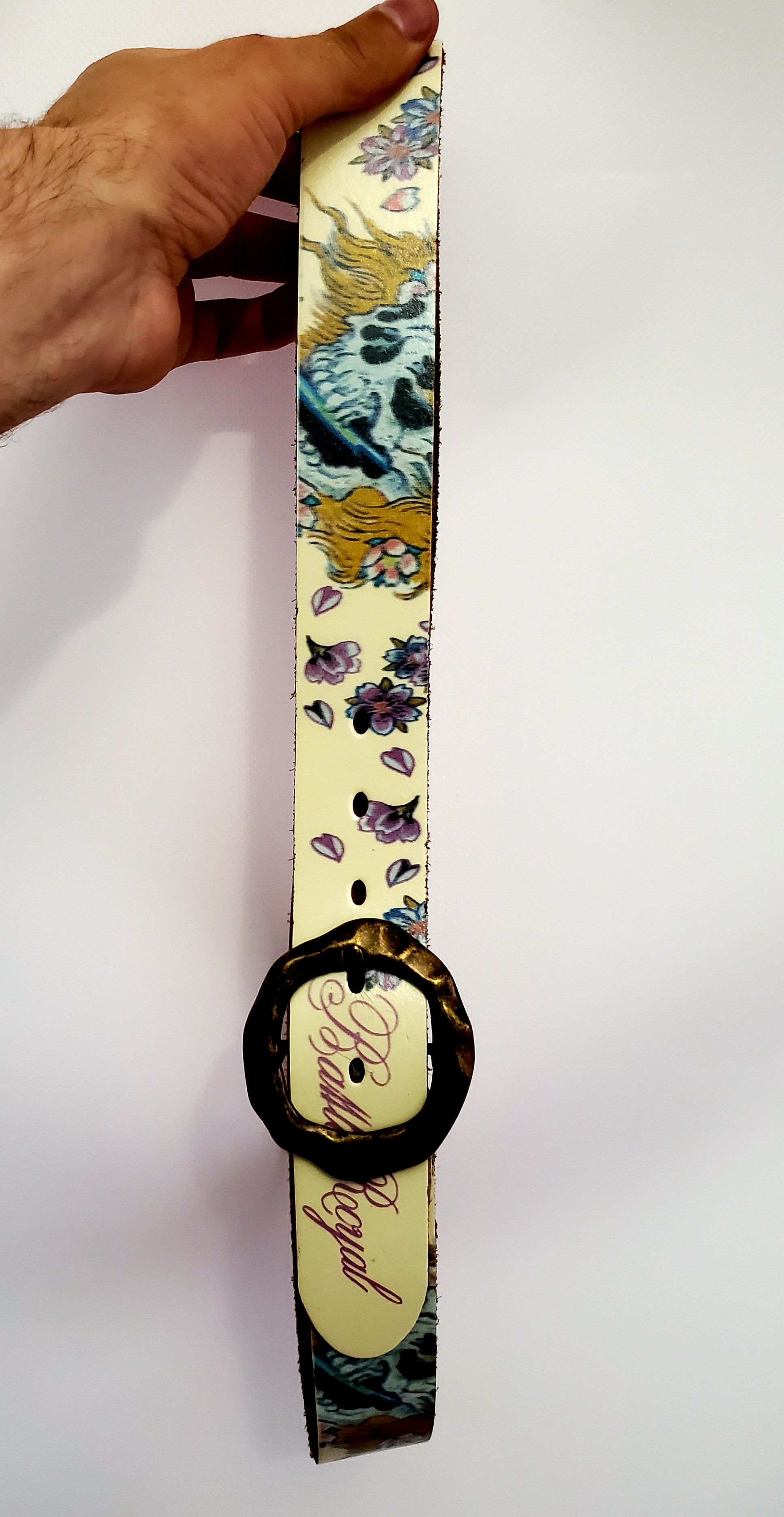 Hysteric Glamour × Japanese Brand × Vintage Vintage y2k style Ed hardy belt length 112 cm Size ONE SIZE - 4 Thumbnail