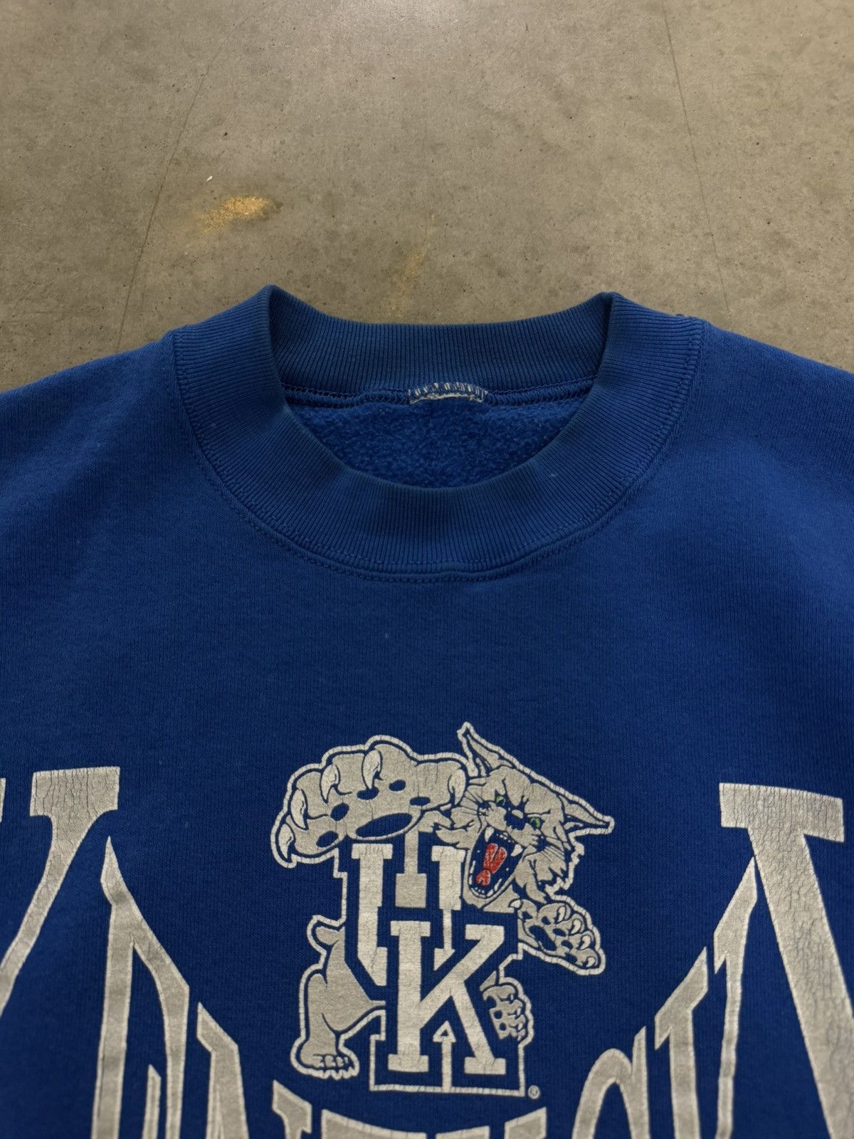 Salem Sportswear Vintage Kentucky Wildcats Salem Sportswear NCAA Sweatshirt Size US L / EU 52-54 / 3 - 3 Thumbnail