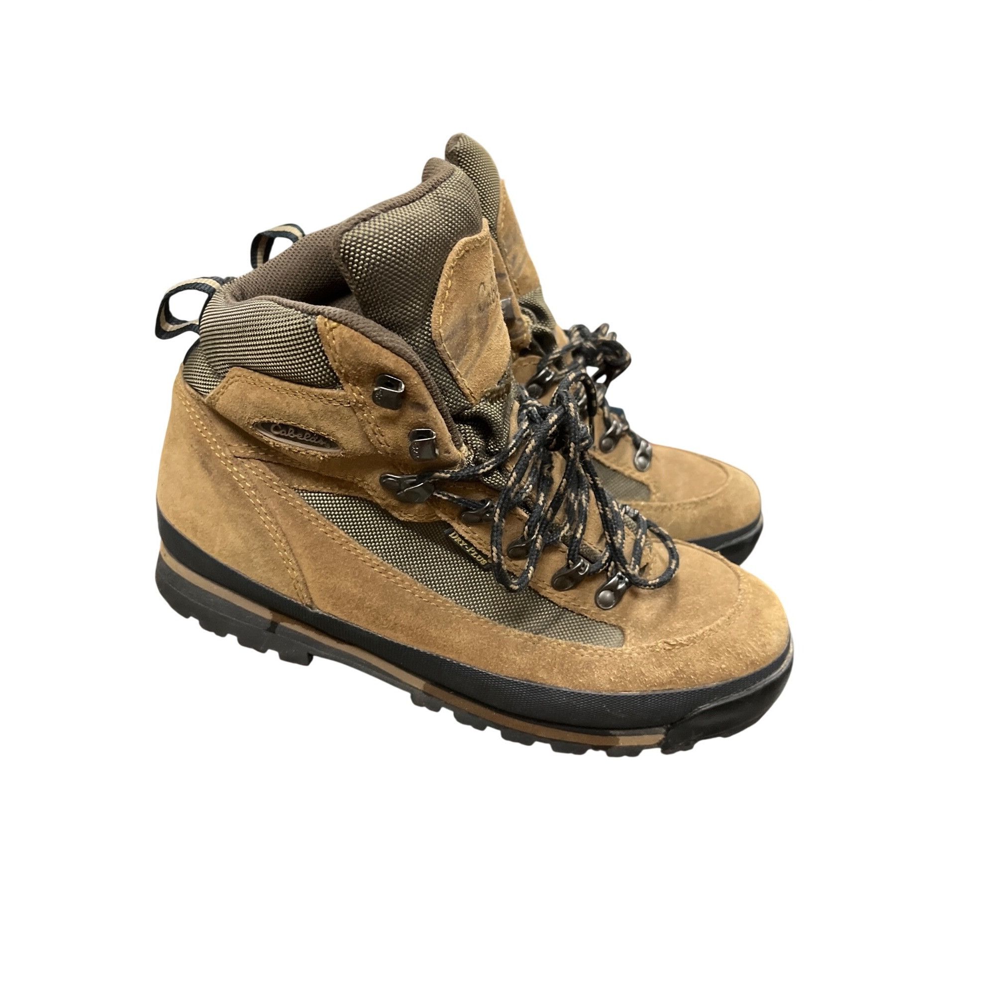 Cabelas Cabelas mens brown leather dry plus hike trail ankle boots s Size US 9.5 / EU 42-43 - 14 Thumbnail