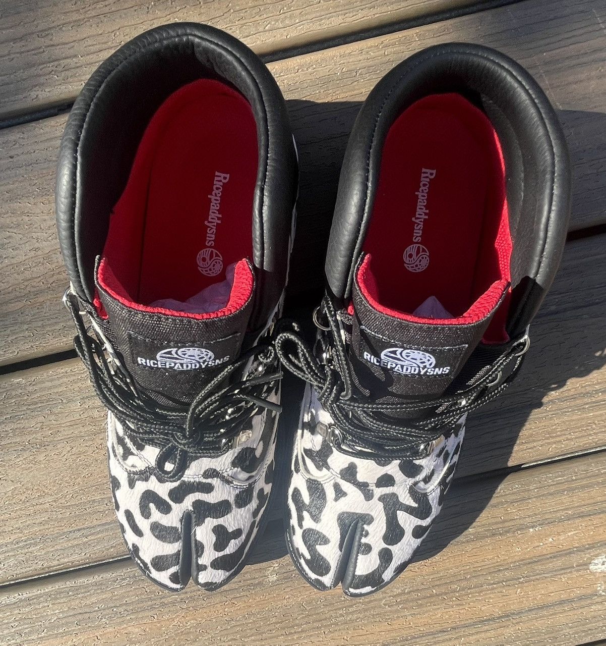 ESENES WORLDWIDE Esenes x RPD “Snow” Tabi boots Size US 10 / EU 43 - 11 Thumbnail