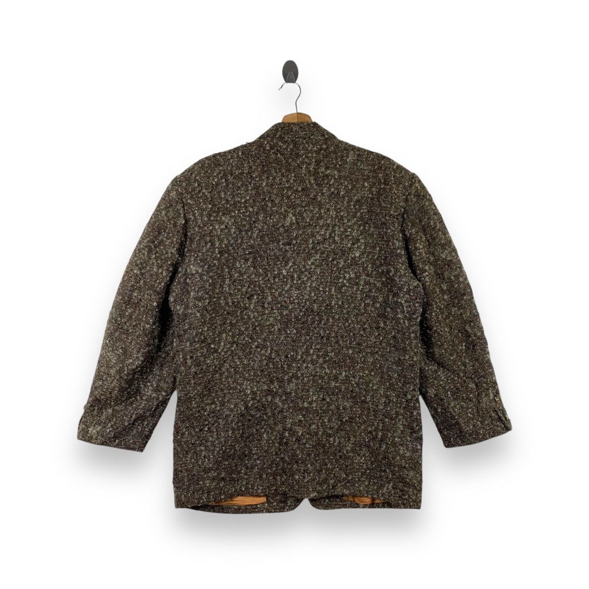 Vintage Vintage JAPAN CLUB By Capo Dei Capi Wool Tweed Blazer Coat Size M / US 6-8 / IT 42-44 - 4 Thumbnail