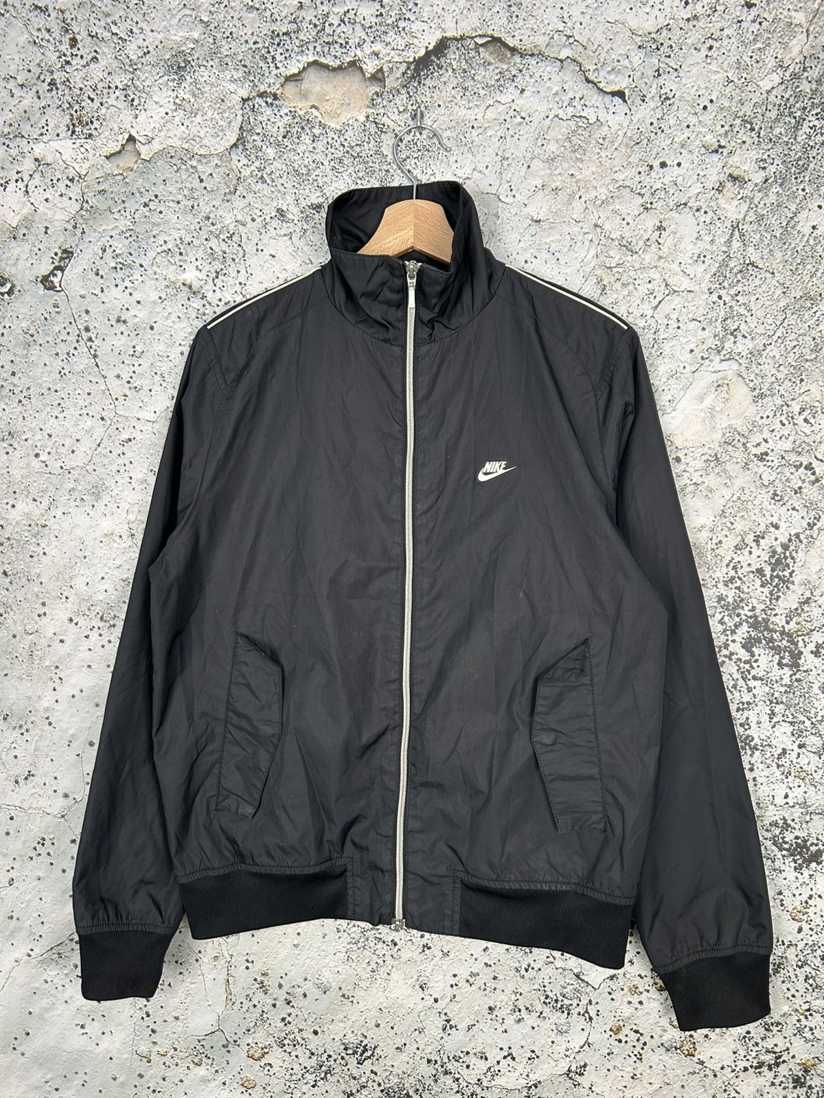 Comme des Garcons × Nike Nike x CDG Black bomber jacket | Grailed