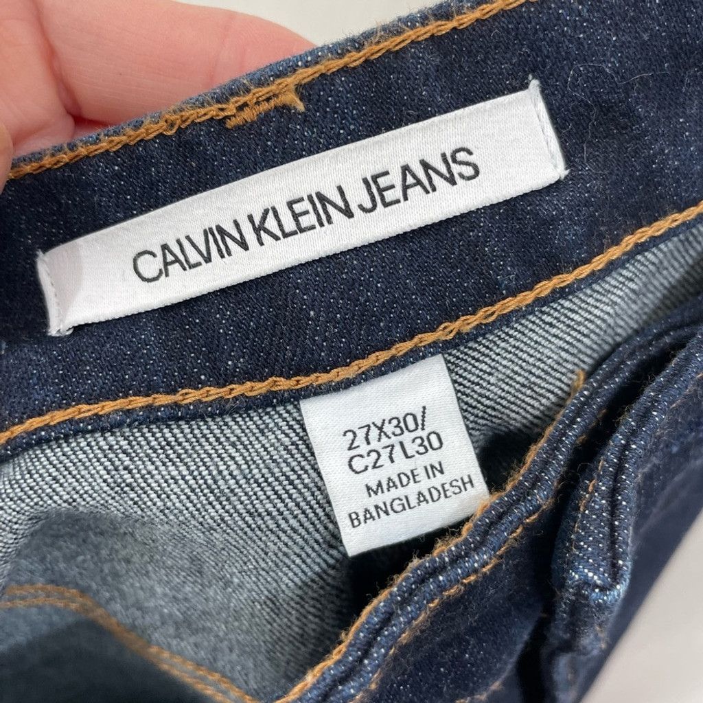 Calvin Klein Calvin Klein High Rise Straight CKJ 030 Jeans Size 27/30 Size 27" / US 4 / IT 40 - 7 Thumbnail