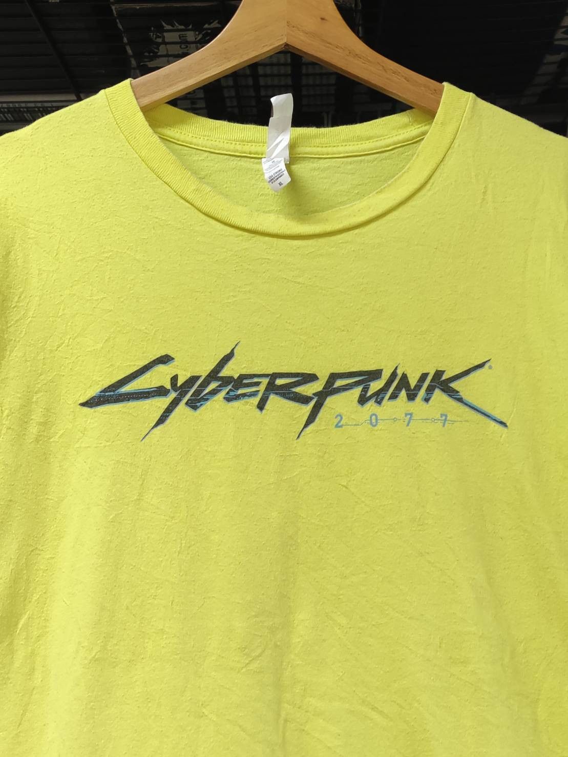 Playstation Cyberpunk 2077 Action Role-Playing Game Promo T-Shirt Size US XL / EU 56 / 4 - 1 Thumbnail