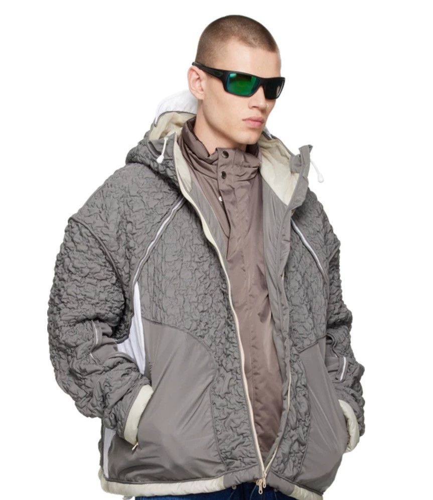 Kusikohc Kusikohc Deconstructed Wrinkled Gray Down Jacket XL Size US XL / EU 56 / 4 - 9 Thumbnail