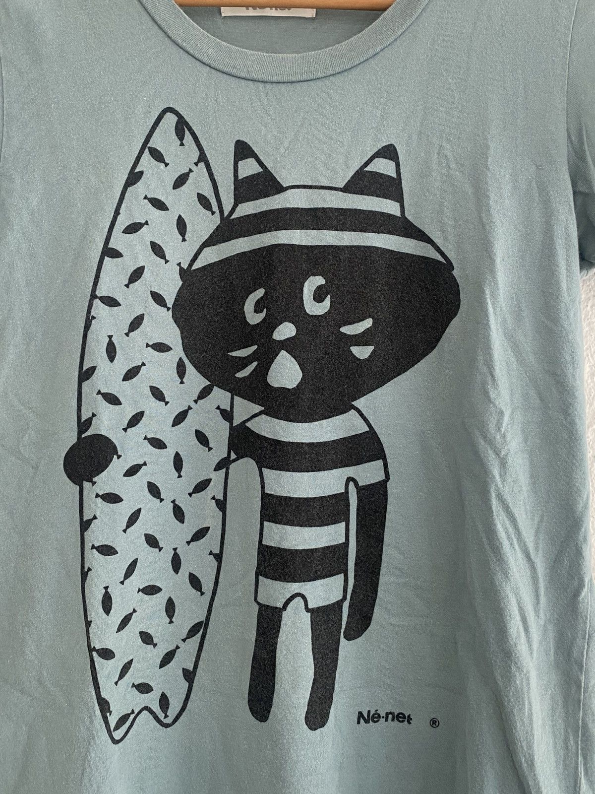 Ne-Net Vintage Nenet Issey Miyake Cat Tshirt Size US M / EU 48-50 / 2 - 2 Thumbnail
