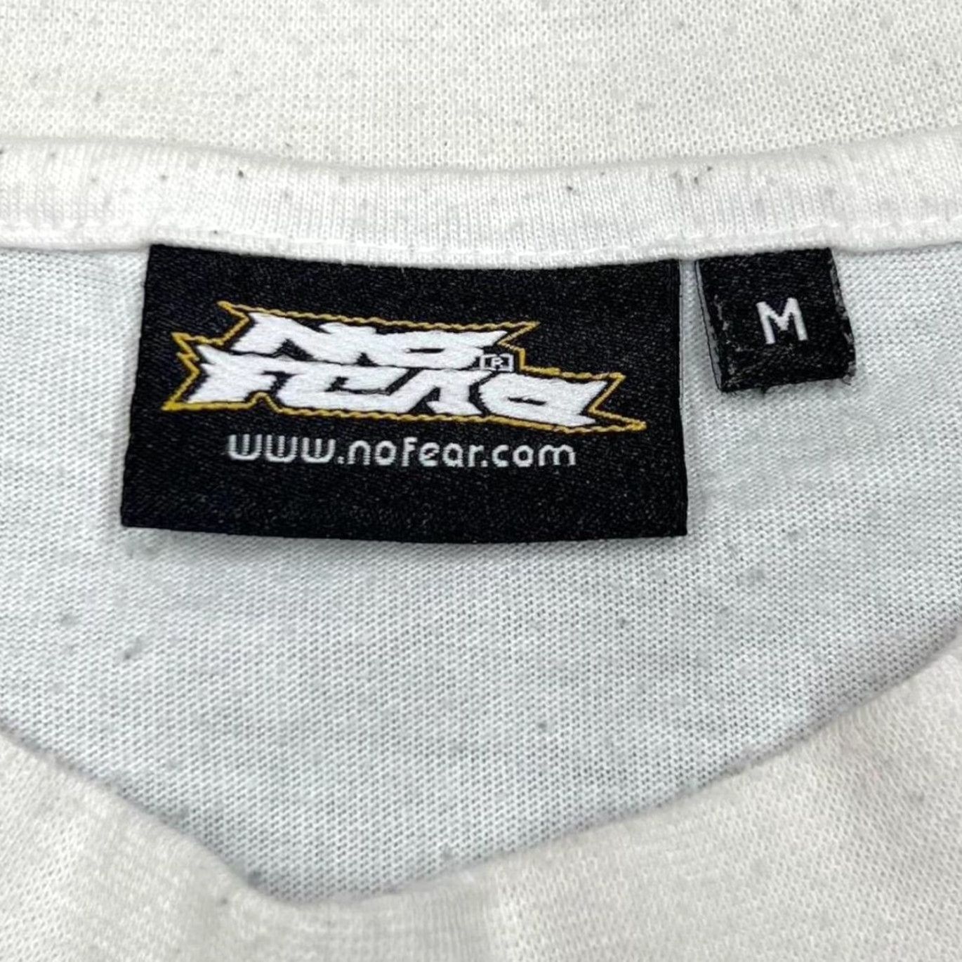 No Fear No Fear “So-Cal” Skater Y2K Logo Spellout Graphic White T-Shirt M Size US M / EU 48-50 / 2 - 3 Thumbnail