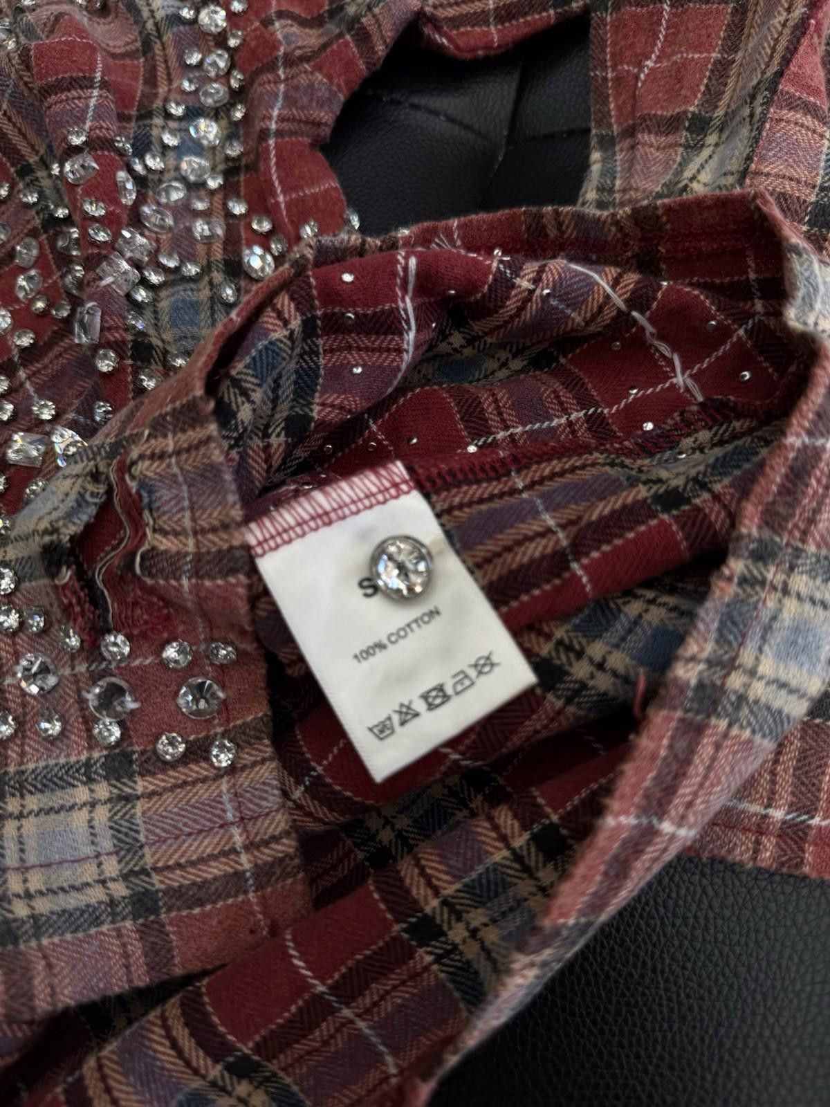 Vale Vale Forever Valley Full Crystal Stone Flannel Size Small Size US S / EU 44-46 / 1 - 9 Thumbnail