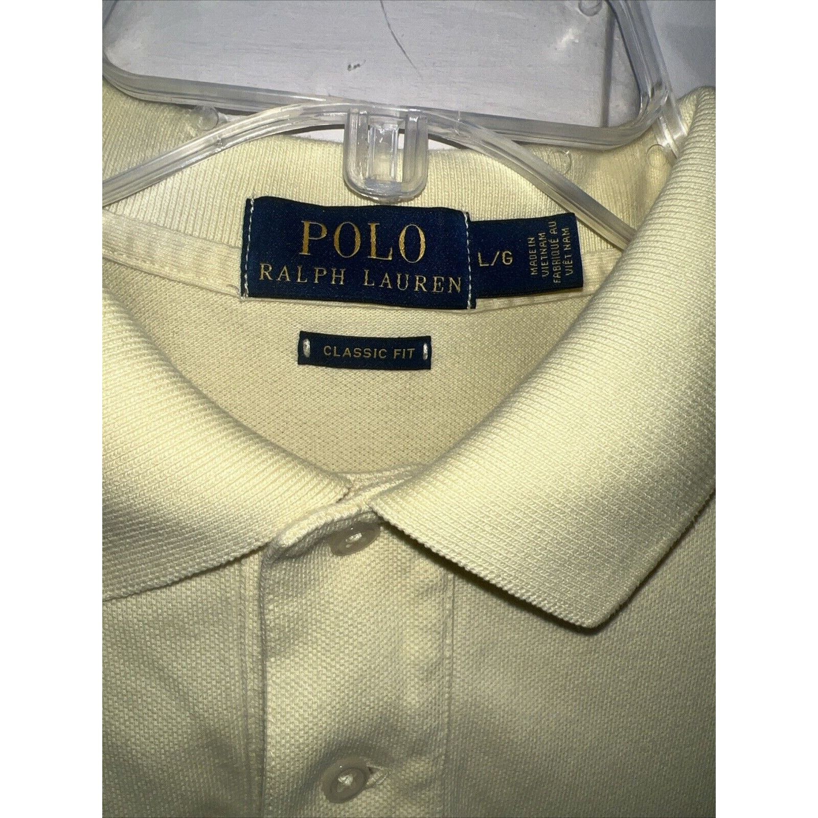 Polo Ralph Lauren Polo Ralph Lauren Yellow Shirt Men’s Large Short Sleeve Golf Size US L / EU 52-54 / 3 - 2 Thumbnail