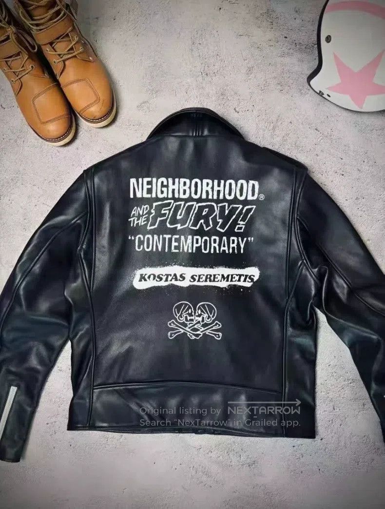 Schott Schott Co-branded Cowhide biker jacket Size US XS / EU 42 / 0 - 3 Thumbnail