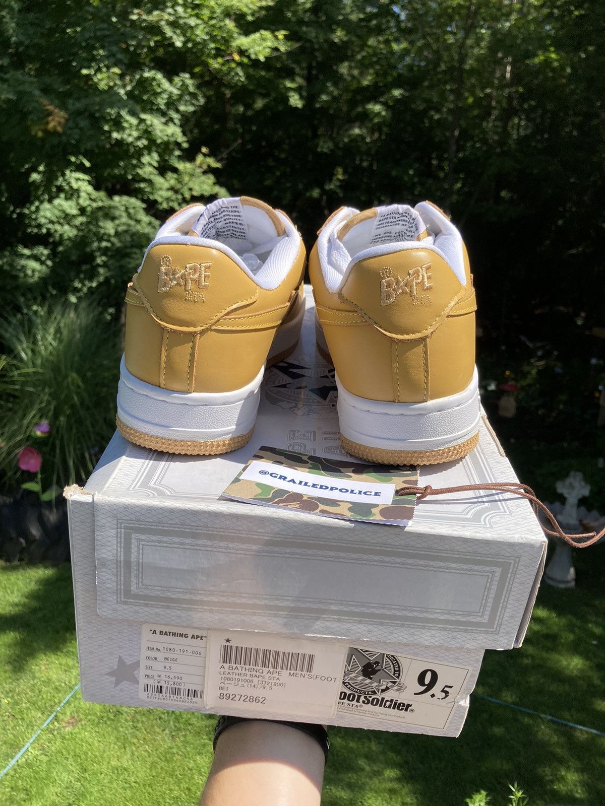 Bape Leather Bape Sta (2009) Size US 9.5 / EU 42-43 - 7 Thumbnail